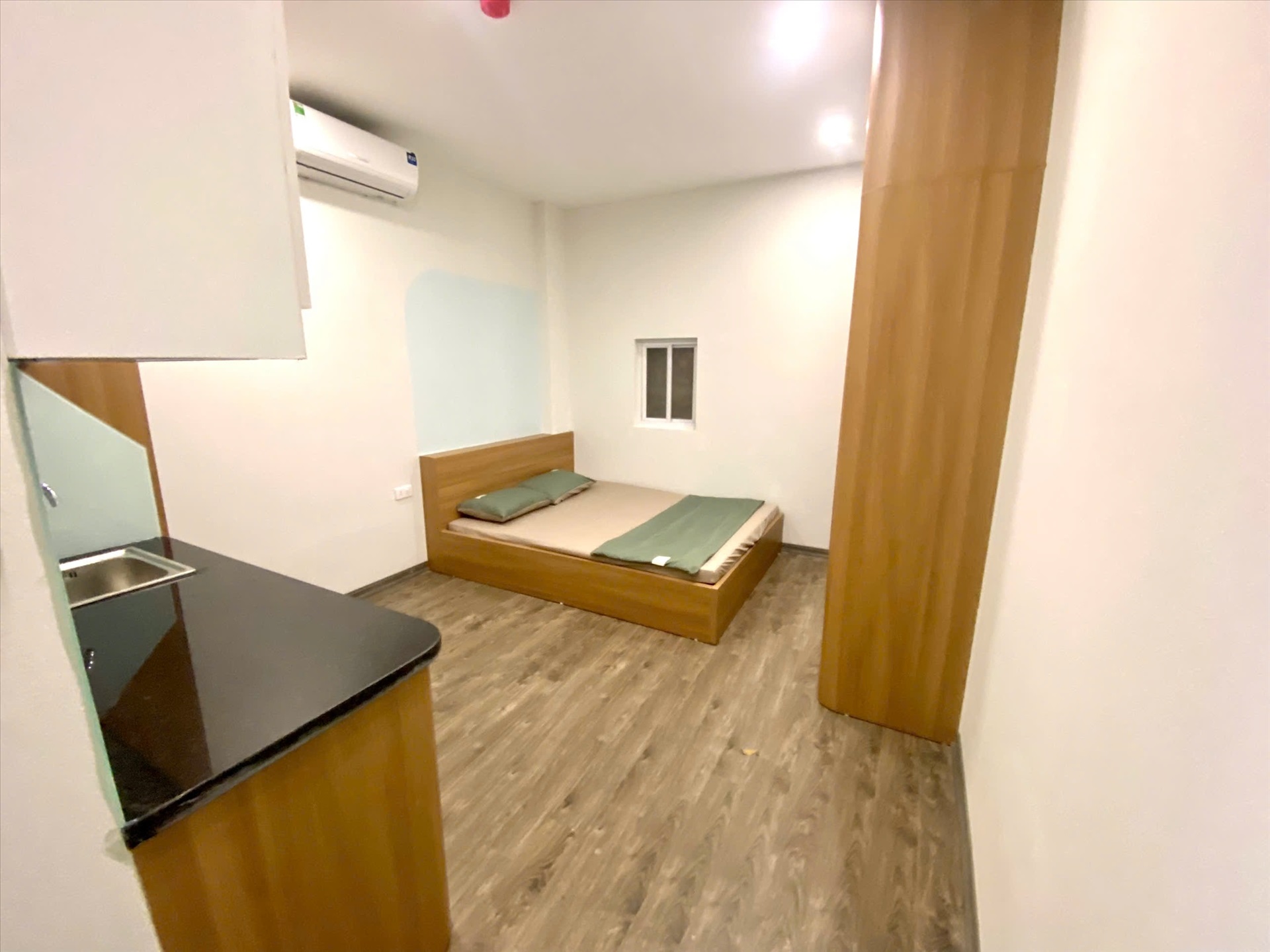 Phòng trọ Studio 20m2 tại CTC Home 1 Phùng Khoang - Nam Từ Liêm - Phòng ngủ