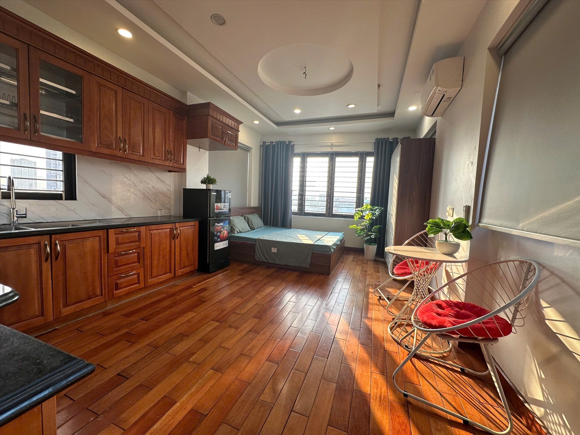 Phòng trọ Studio 30m2 tại CTC Home Trương Định - Hoàng Mai - Phòng bếp