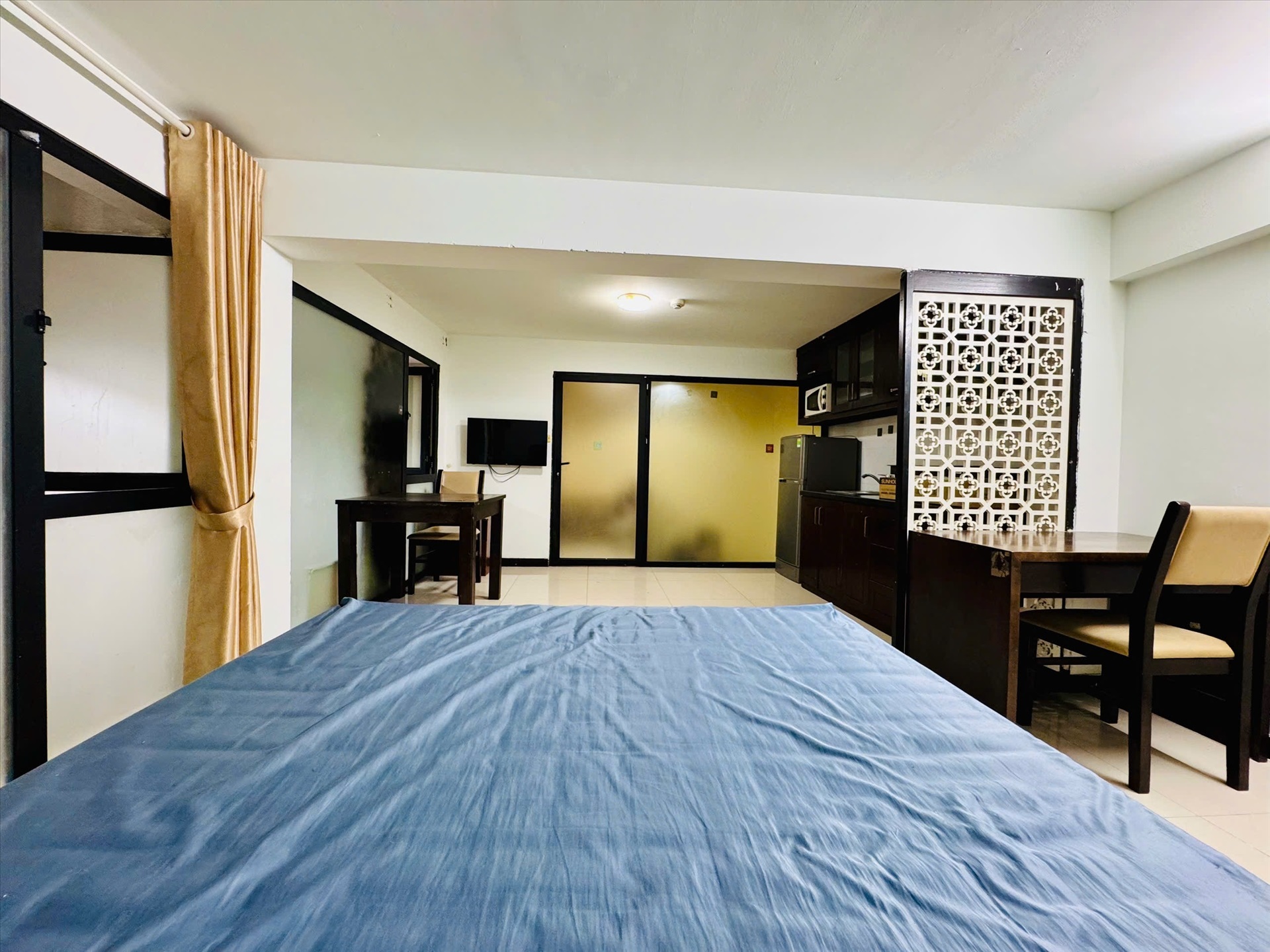 Phòng trọ Studio 30m2 tại Salahomes Đình Thôn - Nam Từ Liêm - Phòng ngủ