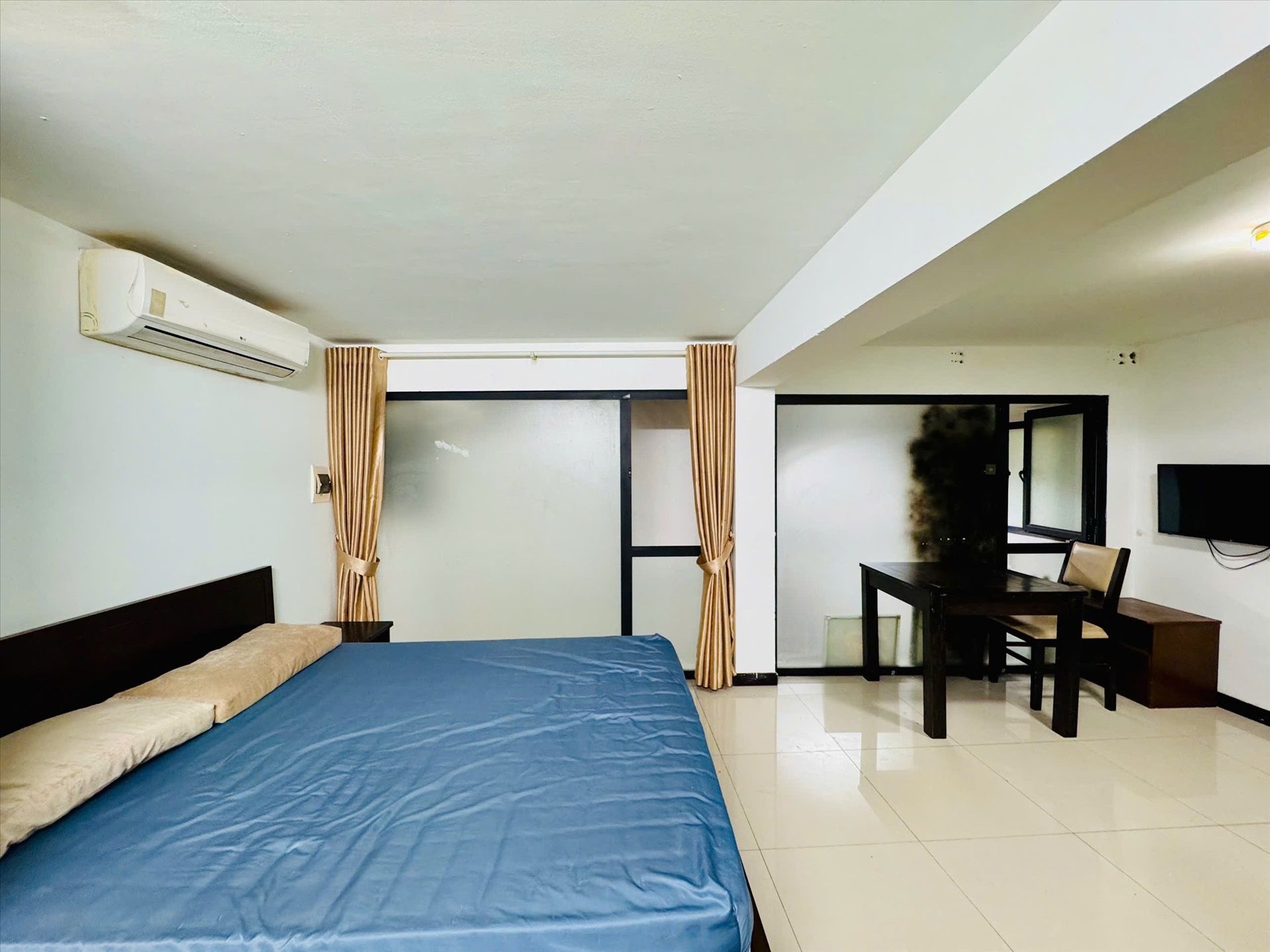 Phòng trọ Studio 30m2 tại Salahomes Đình Thôn - Nam Từ Liêm - Phòng ngủ