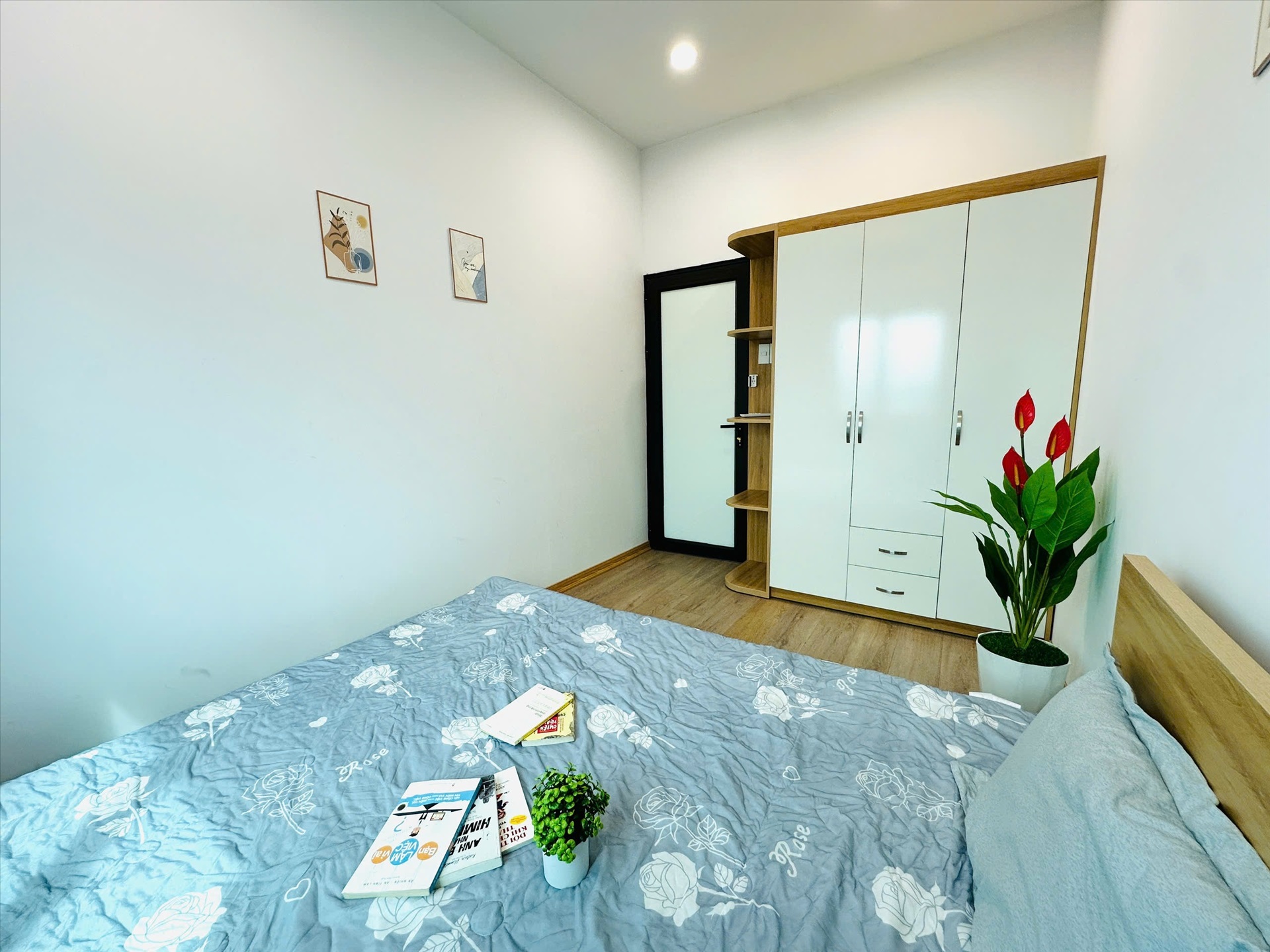 Phòng trọ 2 Phòng ngủ 45m2 tại NV Home 1 Xã Đàn - Đống Đa - Phòng ngủ