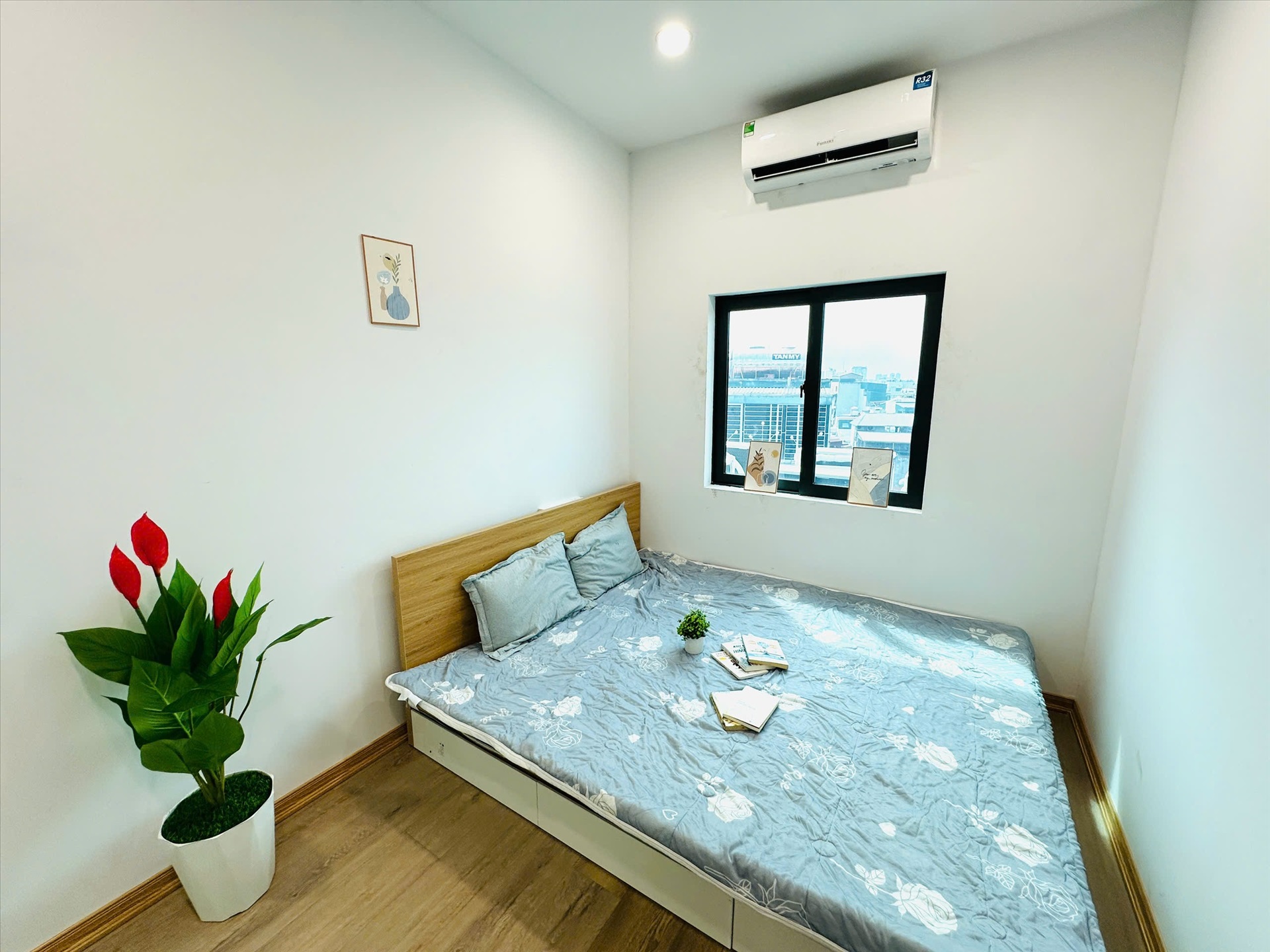 Phòng trọ 2 Phòng ngủ 45m2 tại NV Home 1 Xã Đàn - Đống Đa - Phòng ngủ