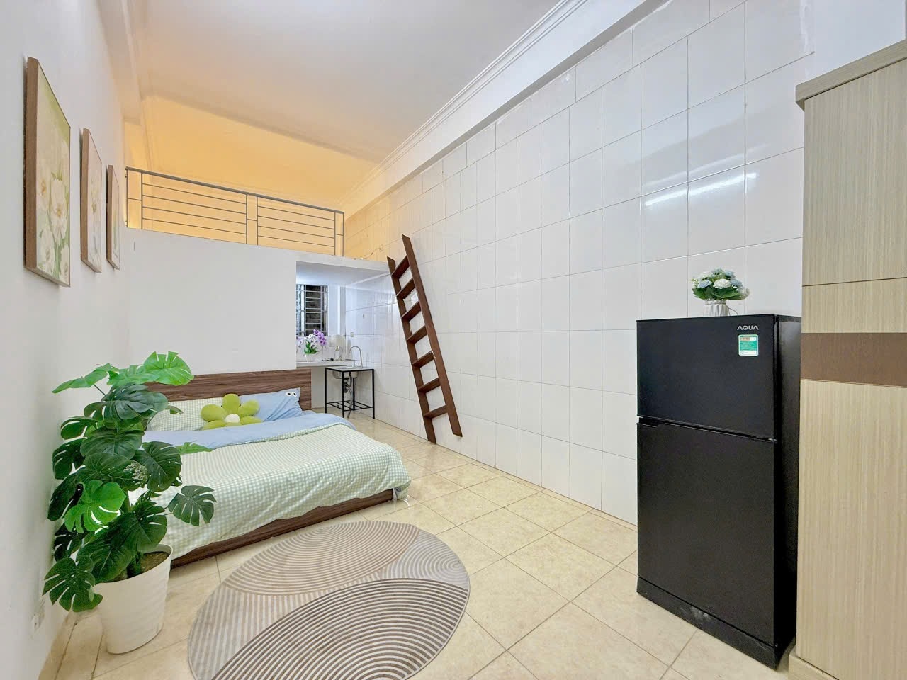 Phòng trọ Duplex 20m2 tại Time House 1 Chính Kinh - Thanh Xuân - Phòng ngủ