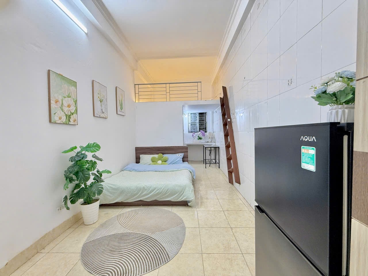 Phòng trọ Duplex 20m2 tại Time House 1 Chính Kinh - Thanh Xuân - Phòng ngủ