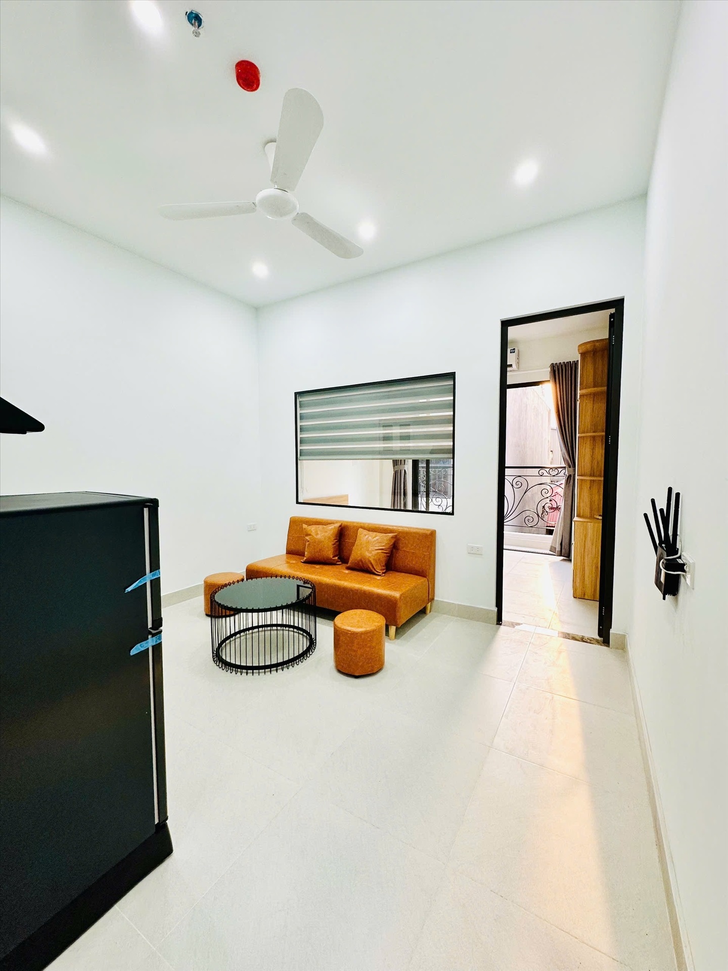 Phòng trọ 1 Phòng ngủ 30m2 tại Friends Team Trường Chinh - Đống Đa - Phòng khách