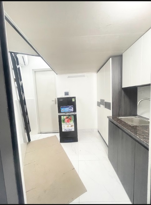 Phòng trọ Studio 18m2 tại Friends Team 2 Khương Trung - Thanh Xuân - Phòng bếp