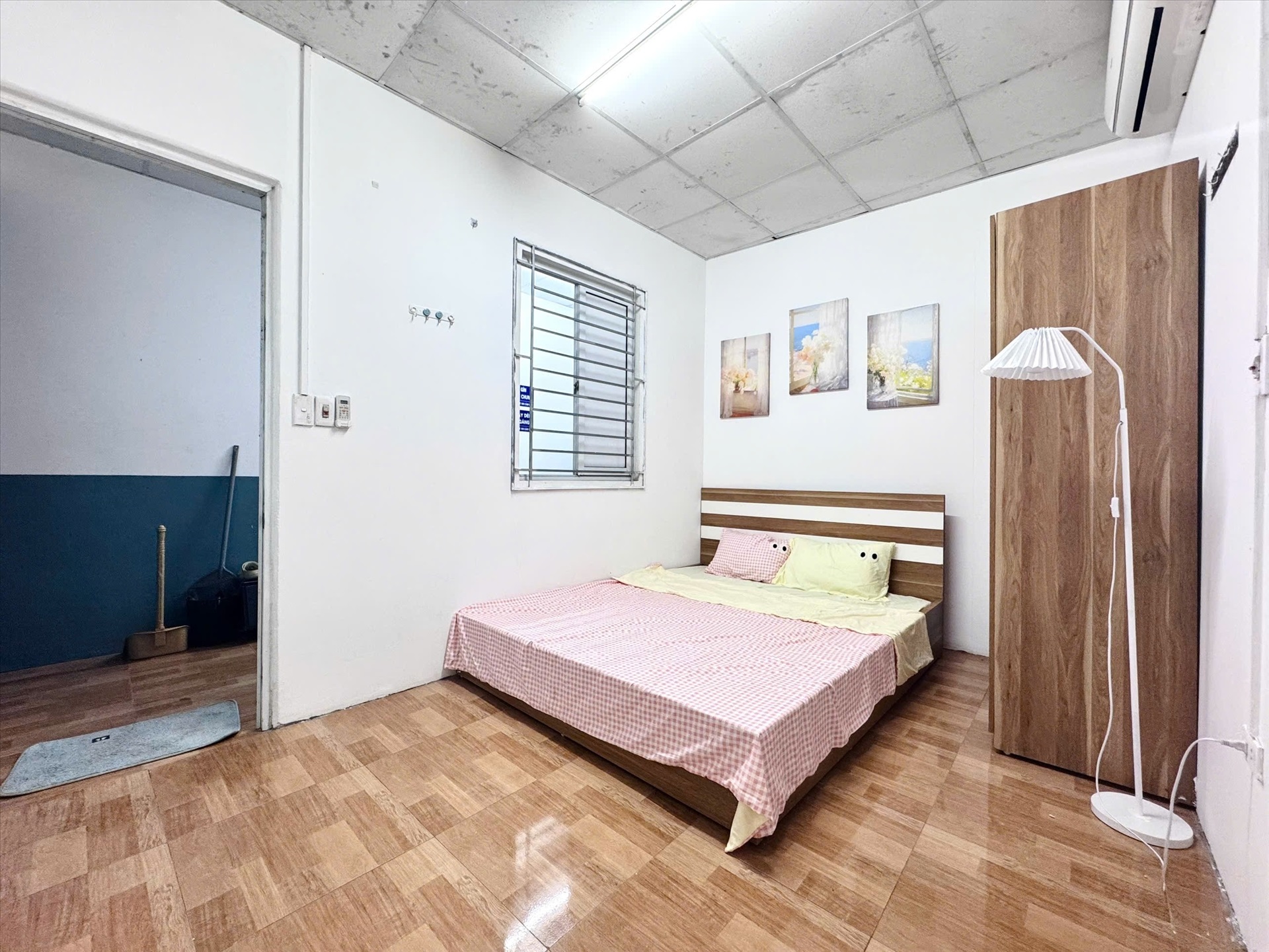 Phòng trọ Studio 25m2 tại Time House Lạc Long Quân - Tây Hồ - Phòng ngủ