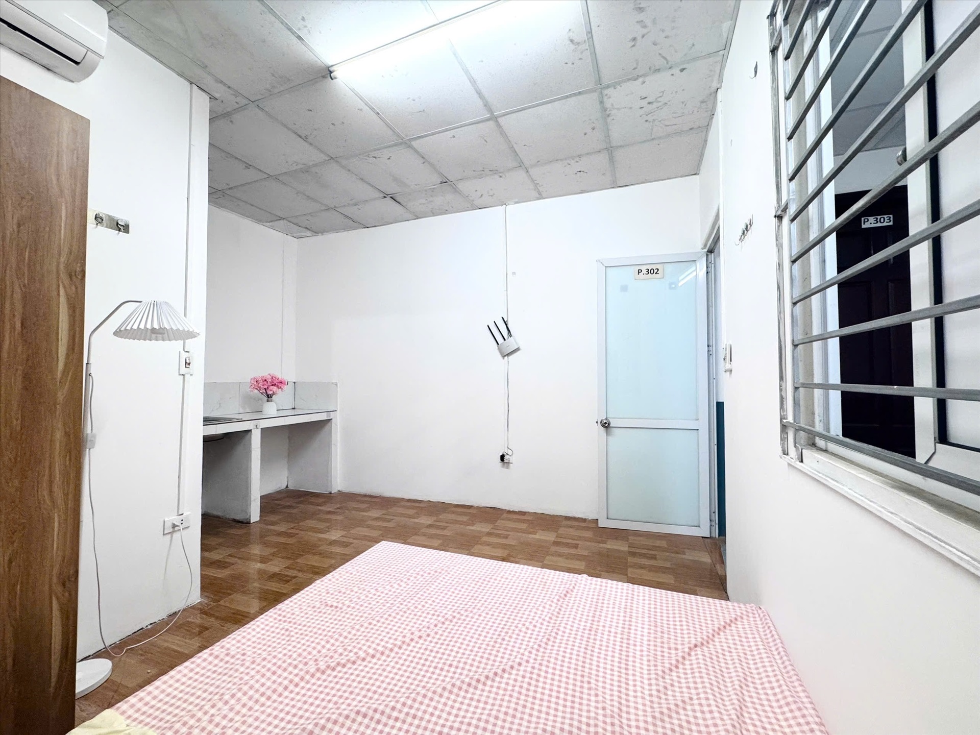 Phòng trọ Studio 25m2 tại Time House Lạc Long Quân - Tây Hồ - Phòng ngủ