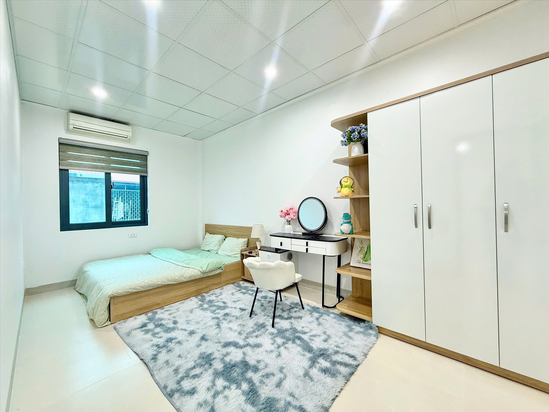 Phòng trọ 1 Phòng ngủ 45m2 tại Time House Nguyễn Khánh Toàn - Cầu Giấy - Phòng khách