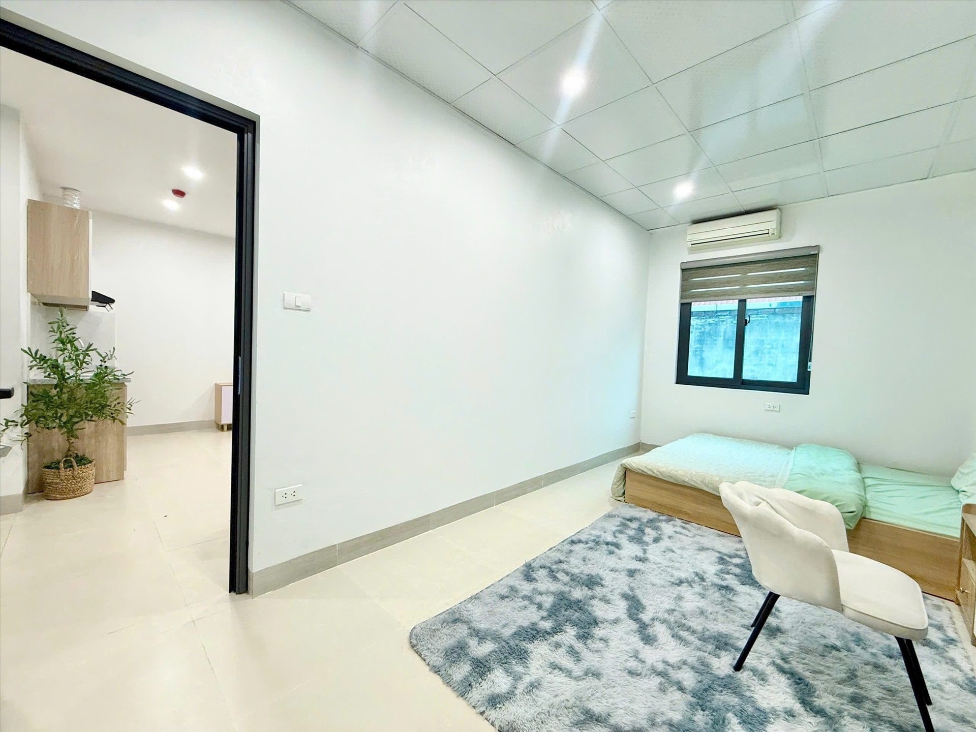 Phòng trọ 1 Phòng ngủ 45m2 tại Time House Nguyễn Khánh Toàn - Cầu Giấy - Phòng ngủ
