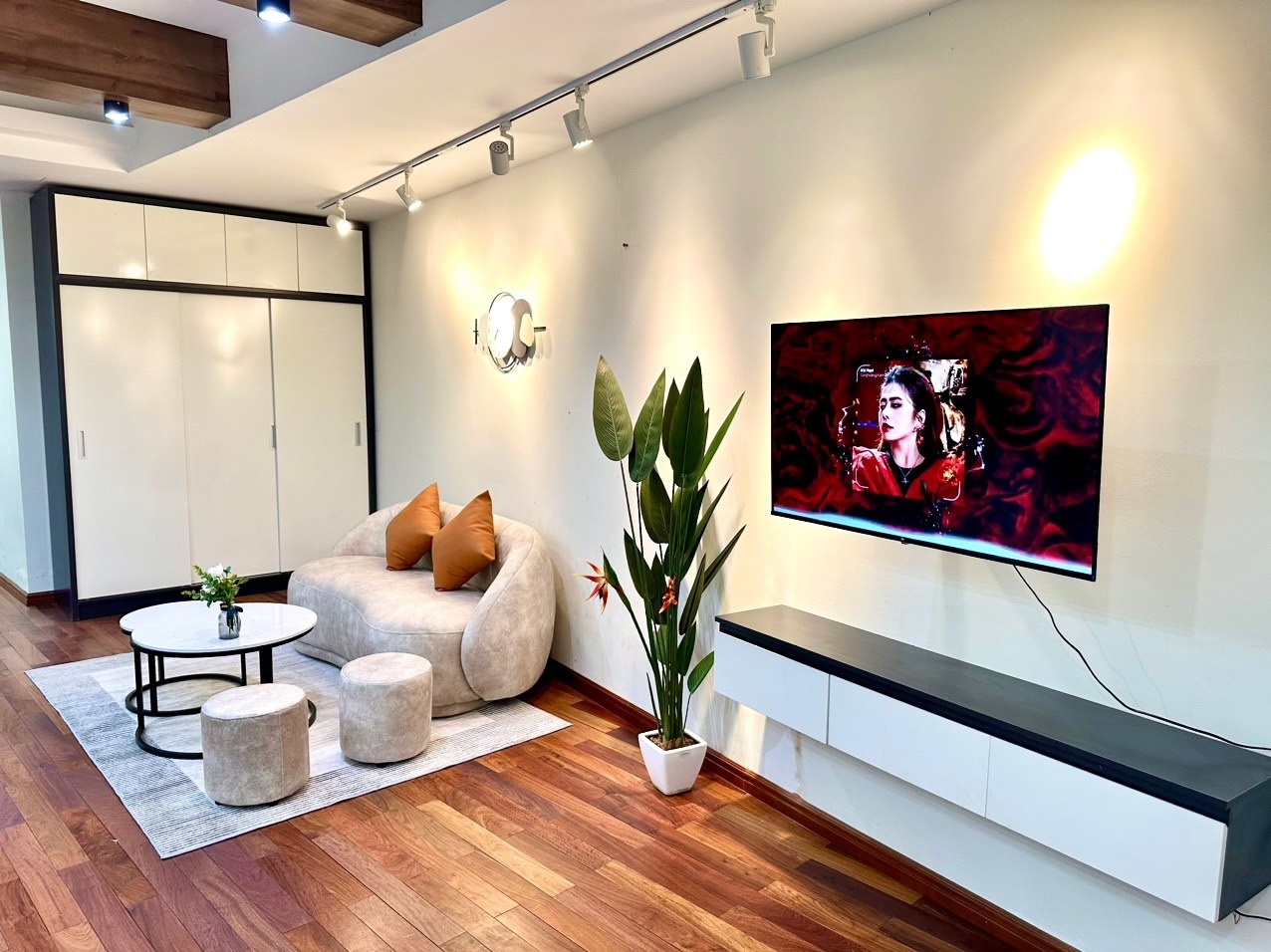 Phòng trọ Studio 100m2 tại Blue Homes Mạc Đĩnh Chi - Ba Đình - Phòng ngủ