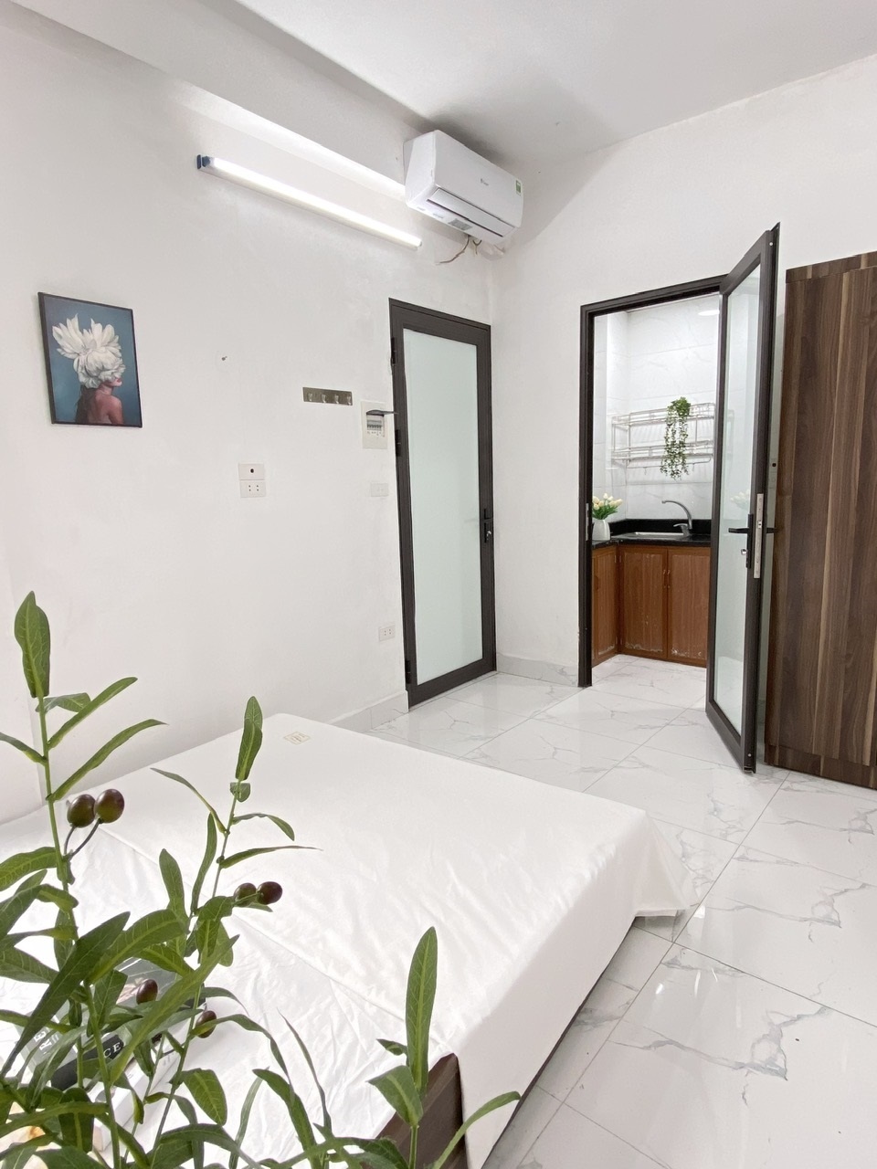 Phòng trọ 1 Phòng ngủ 20m2 tại Suha Home Vũ Trọng Phụng - Thanh Xuân - Phòng ngủ