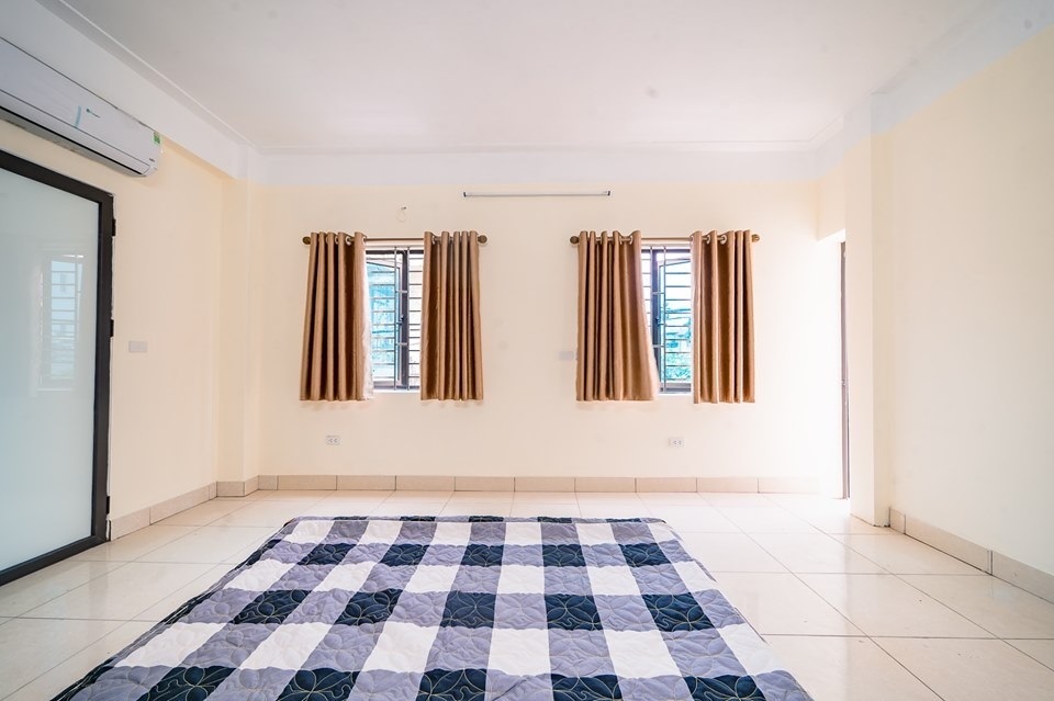 Phòng trọ Studio 22m2 tại HappyHomes 1 Hồ Tùng Mậu - Cầu Giấy - Phòng ngủ