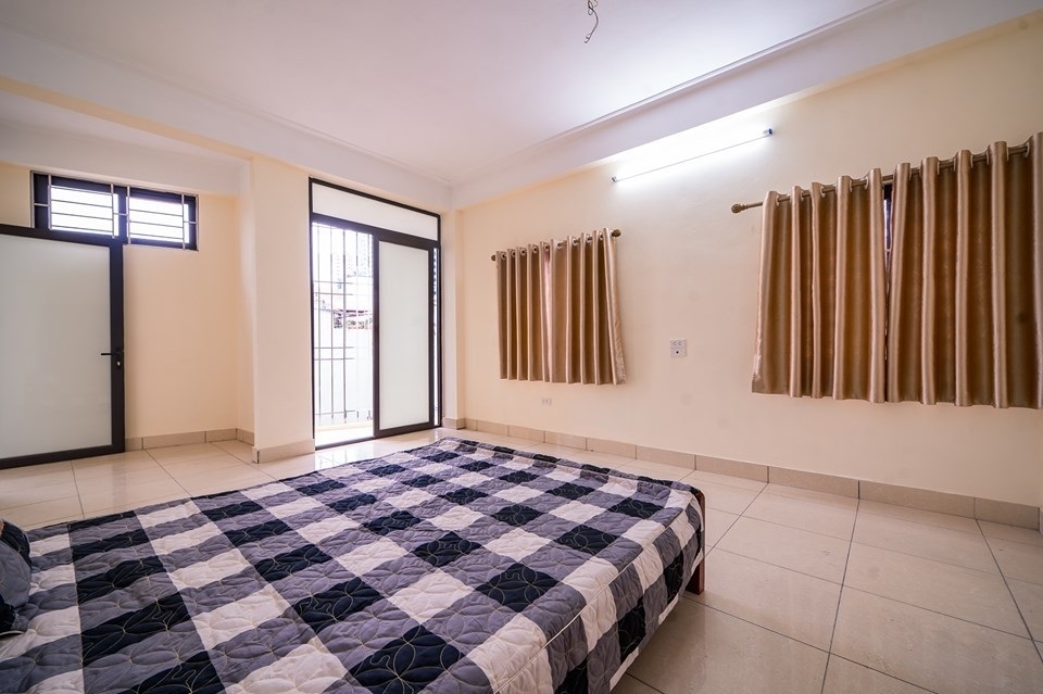 Phòng trọ Studio 22m2 tại HappyHomes 1 Hồ Tùng Mậu - Cầu Giấy - Phòng ngủ