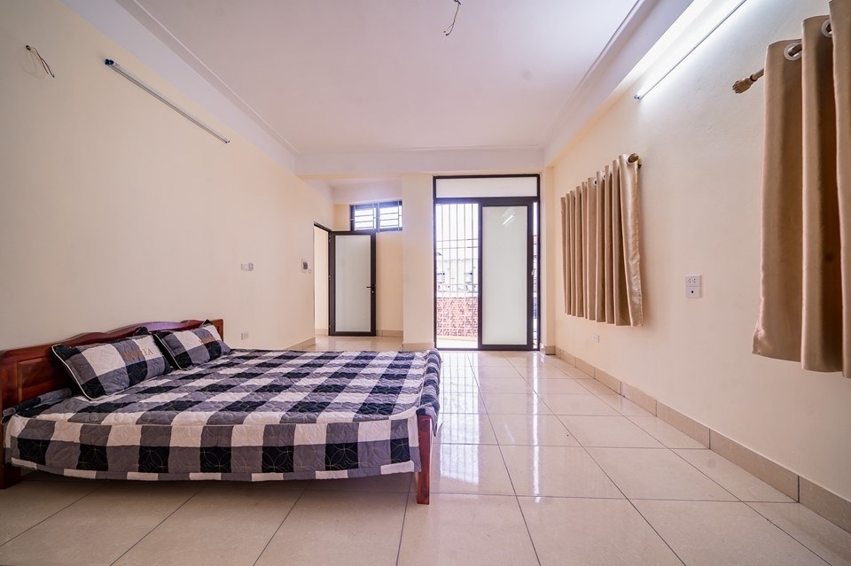 Phòng trọ Studio 22m2 tại HappyHomes 1 Hồ Tùng Mậu - Cầu Giấy - Phòng ngủ