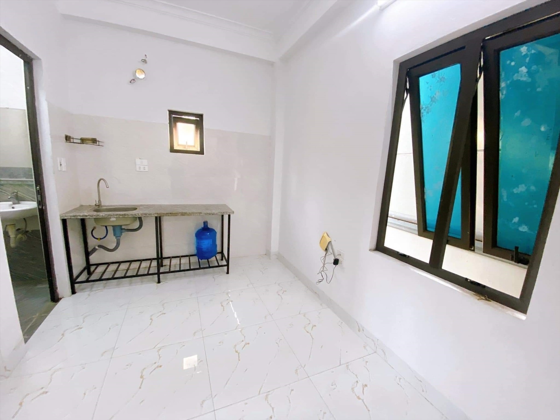 Phòng trọ Studio 22m2 tại Happy Homes 3 Trần Bình - Cầu Giấy - Phòng bếp