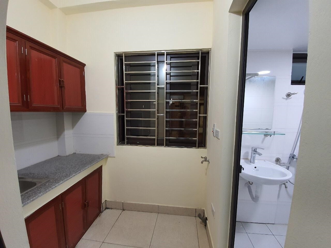 Phòng trọ Studio 22m2 tại HappyHomes 1 Hồ Tùng Mậu - Cầu Giấy - Phòng bếp