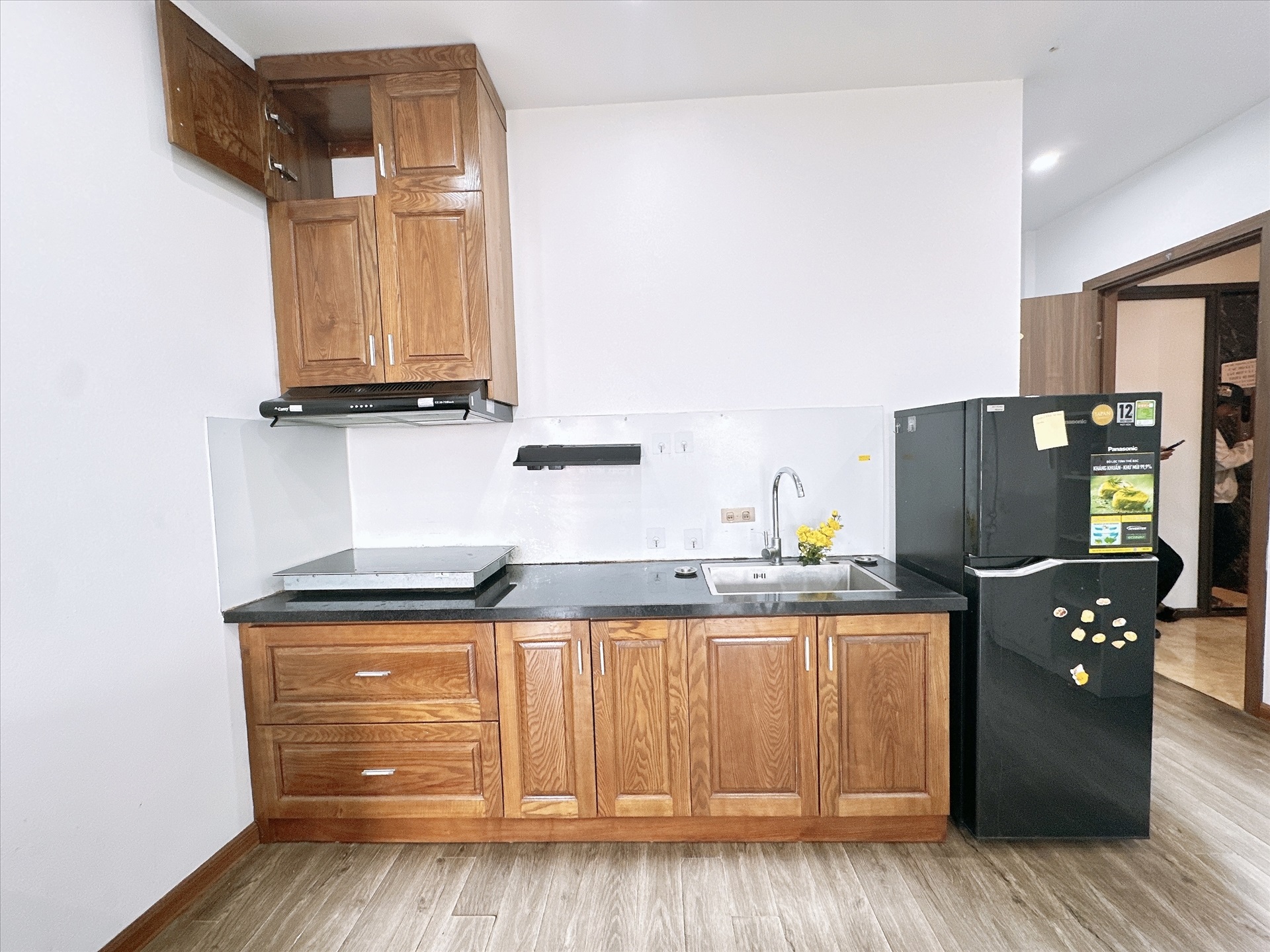 Phòng trọ 2 Phòng ngủ 40m2 tại Happyhomes 2 Lạc Long Quân - Tây Hồ - Phòng bếp