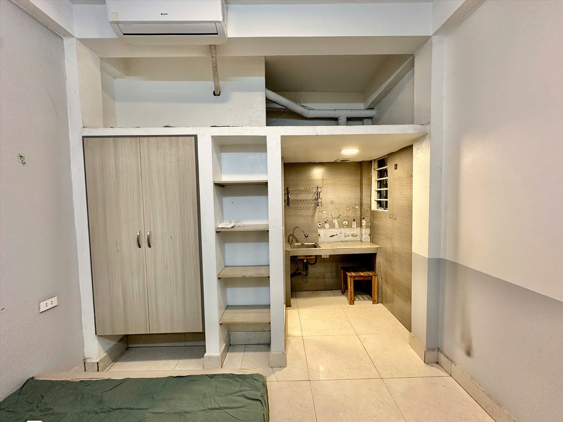 Phòng trọ Studio 18m2 tại Shome 1 Cầu Diễn - Bắc Từ Liêm - Phòng ngủ