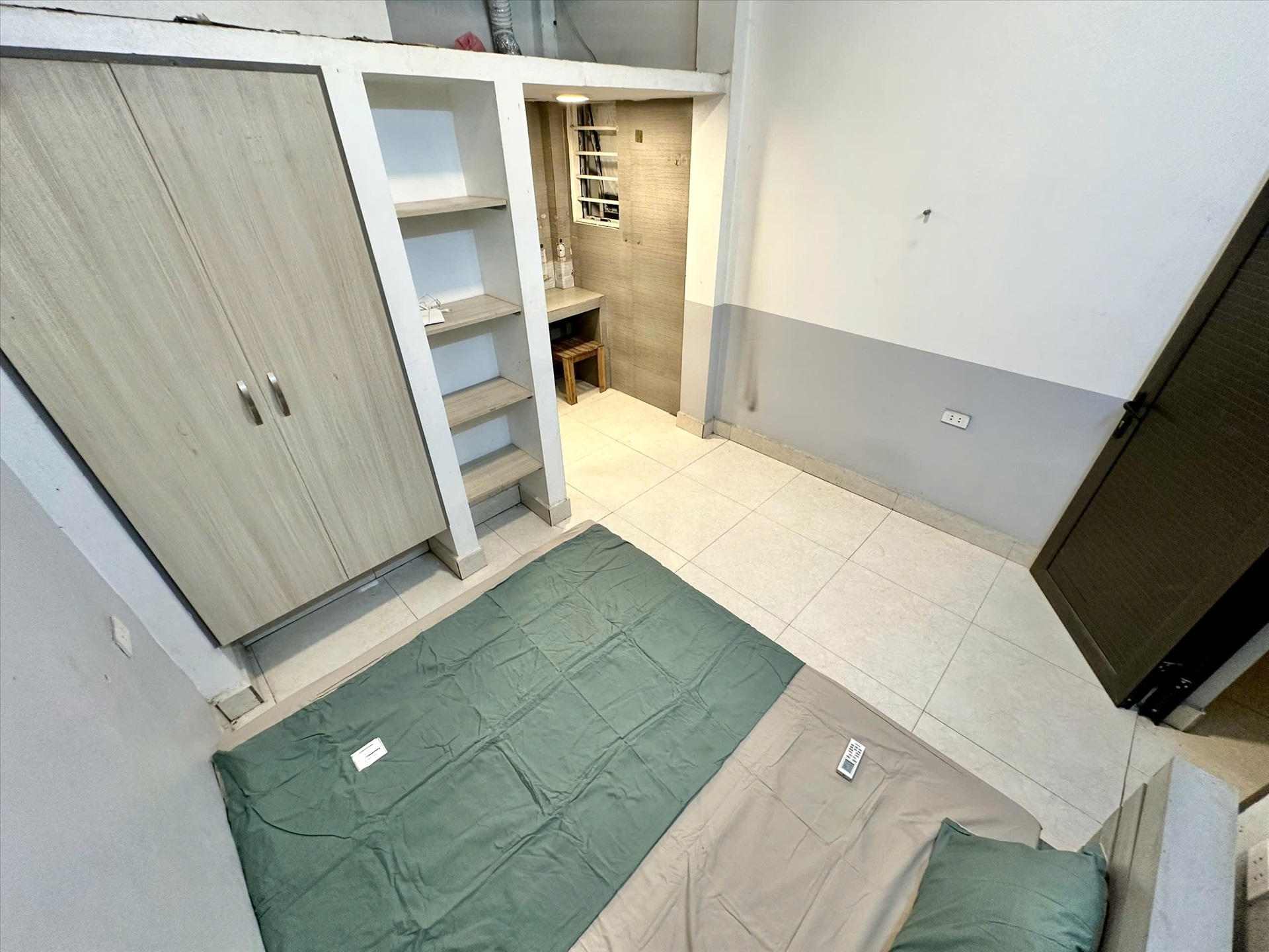 Phòng trọ Studio 18m2 tại Shome 1 Cầu Diễn - Bắc Từ Liêm - Phòng ngủ