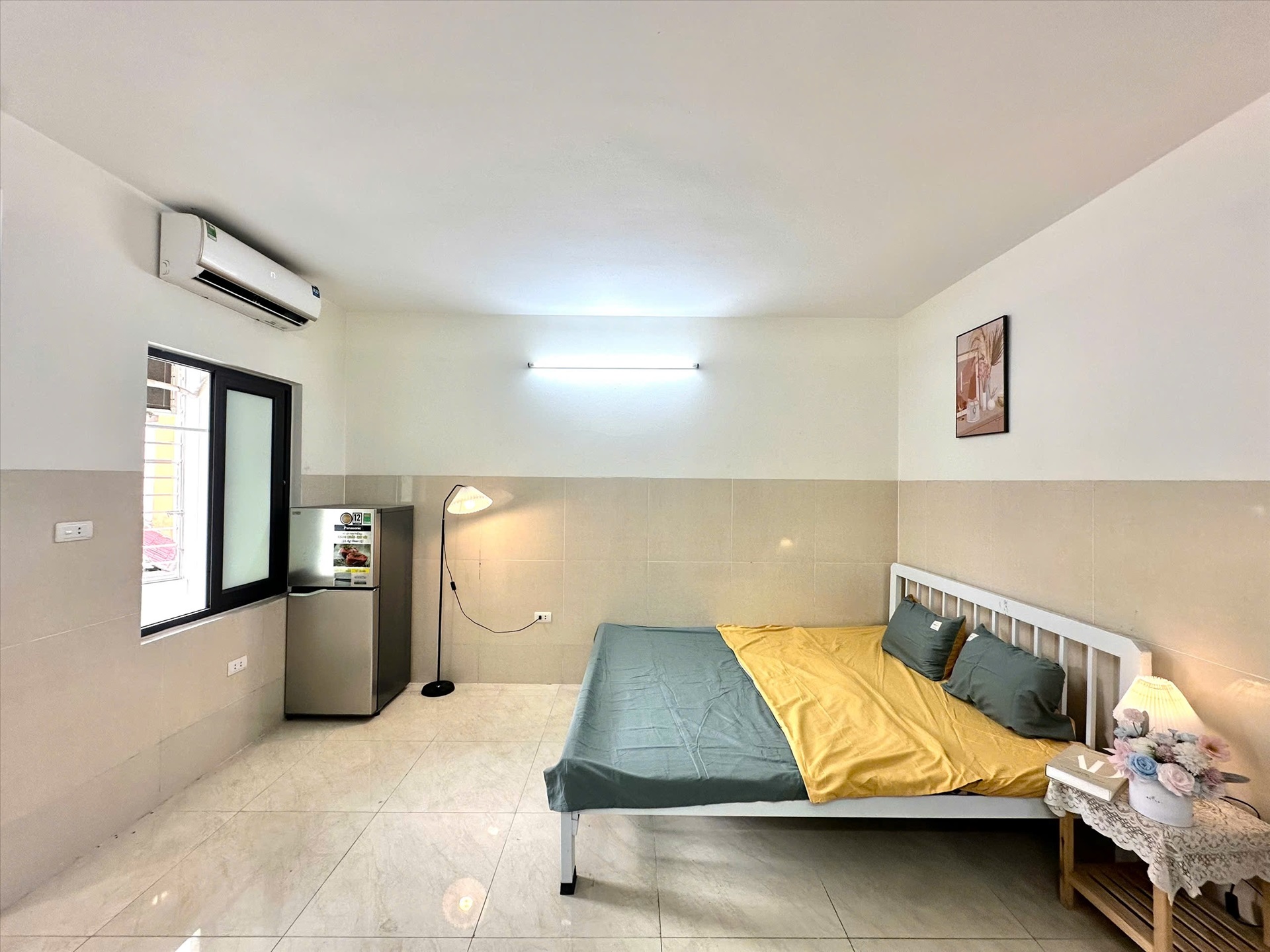 Phòng trọ Studio 35m2 tại Shome Cầu Diễn - Bắc Từ Liêm - Phòng ngủ