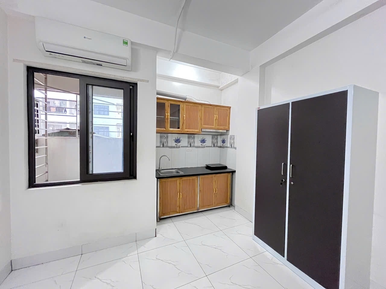 Phòng trọ Studio 30m2 tại Shome Nguyên Xá - Bắc Từ Liêm - Phòng bếp
