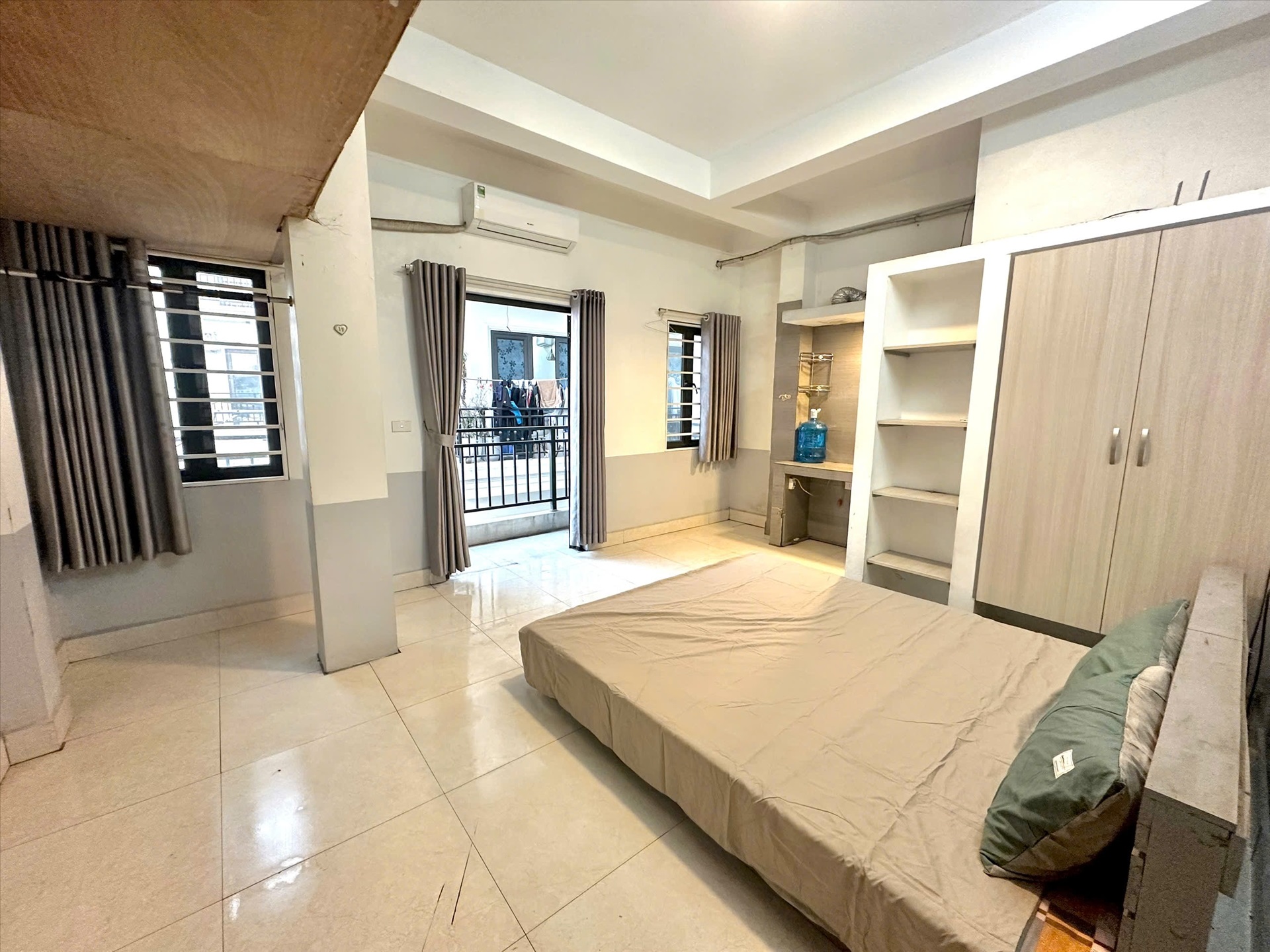 Phòng trọ Studio 30m2 tại Shome 1 Cầu Diễn - Bắc Từ Liêm - Phòng ngủ