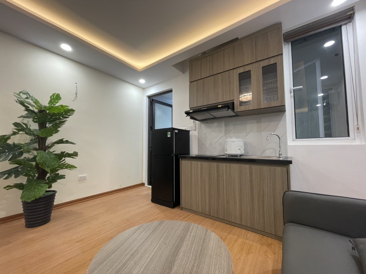 Phòng trọ 1 Phòng ngủ 38m2 tại Sunny Apartment Nguyễn Khang - Cầu Giấy - Phòng bếp
