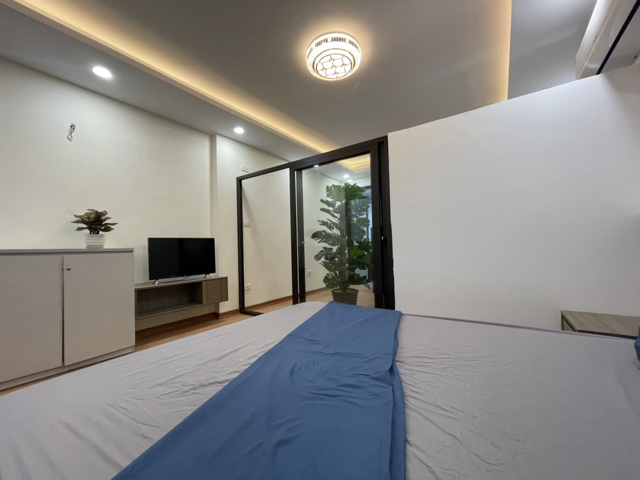 Phòng trọ 1 Phòng ngủ 38m2 tại Sunny Apartment Nguyễn Khang - Cầu Giấy - Phòng ngủ