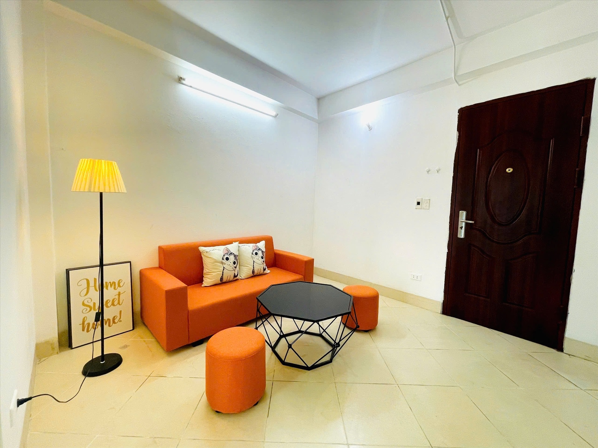 Phòng trọ 1 Phòng ngủ 35m2 tại Shome 1 Xuân Đỉnh - Bắc Từ Liêm - Phòng khách
