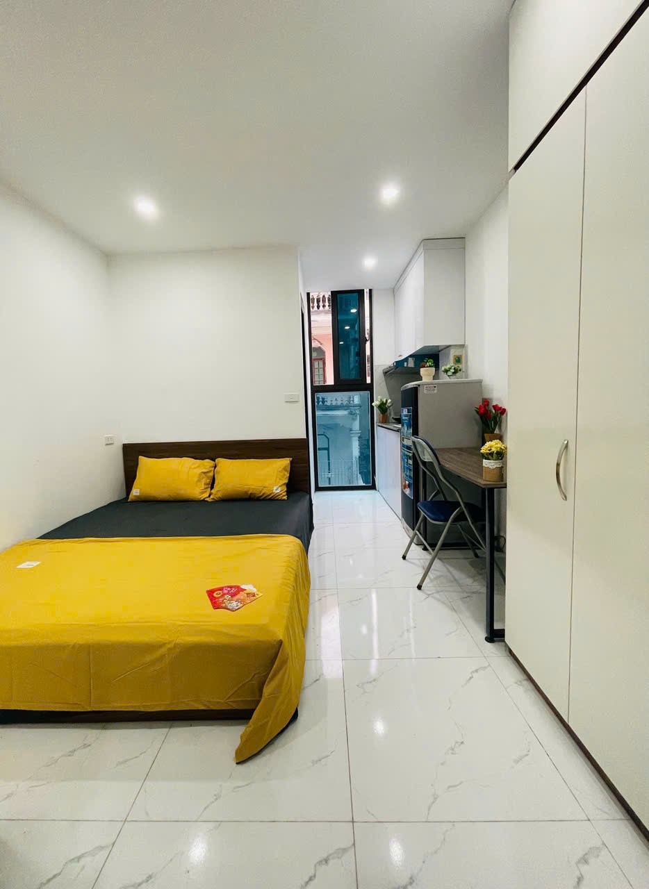 Phòng trọ Studio 18m2 tại Shome Phú Đô - Nam Từ Liêm - Phòng ngủ