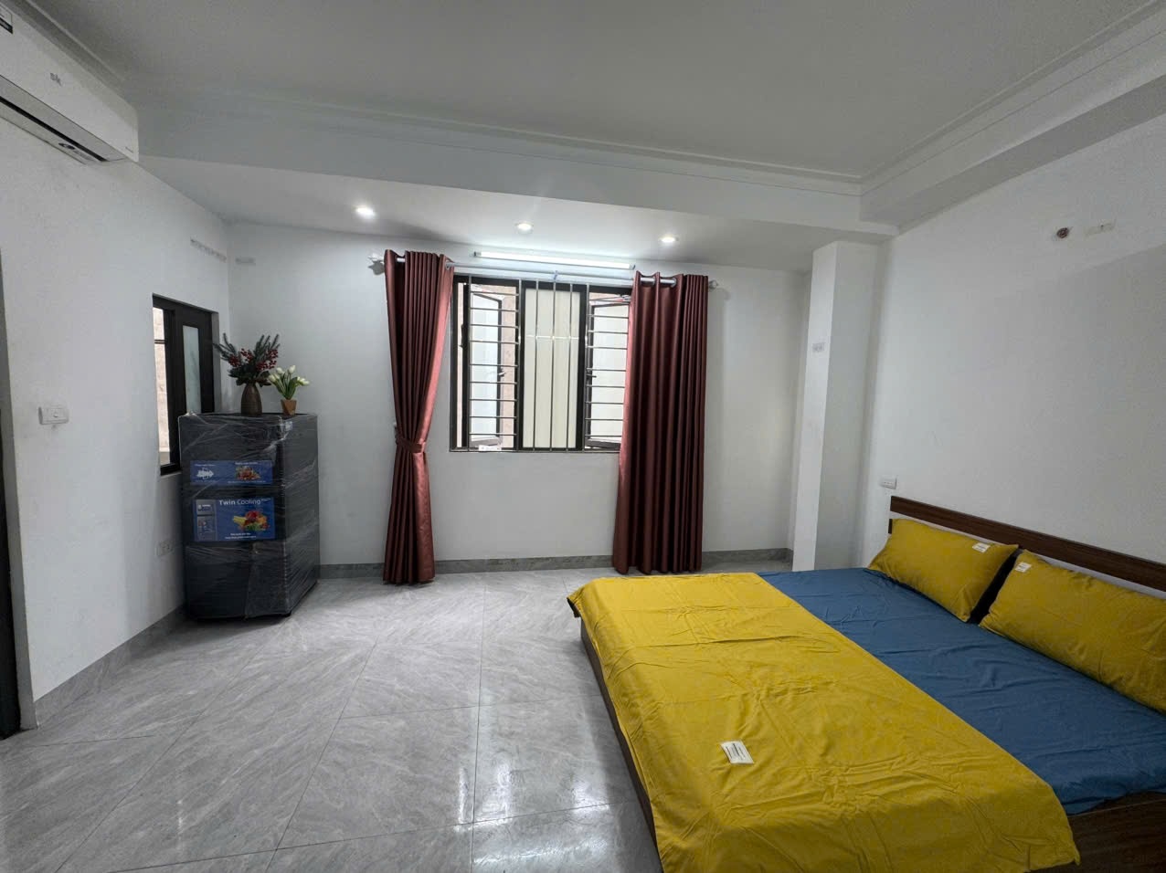 Phòng trọ 1 Phòng ngủ 28m2 tại Shome Phú Mỹ - Nam Từ Liêm - Phòng ngủ