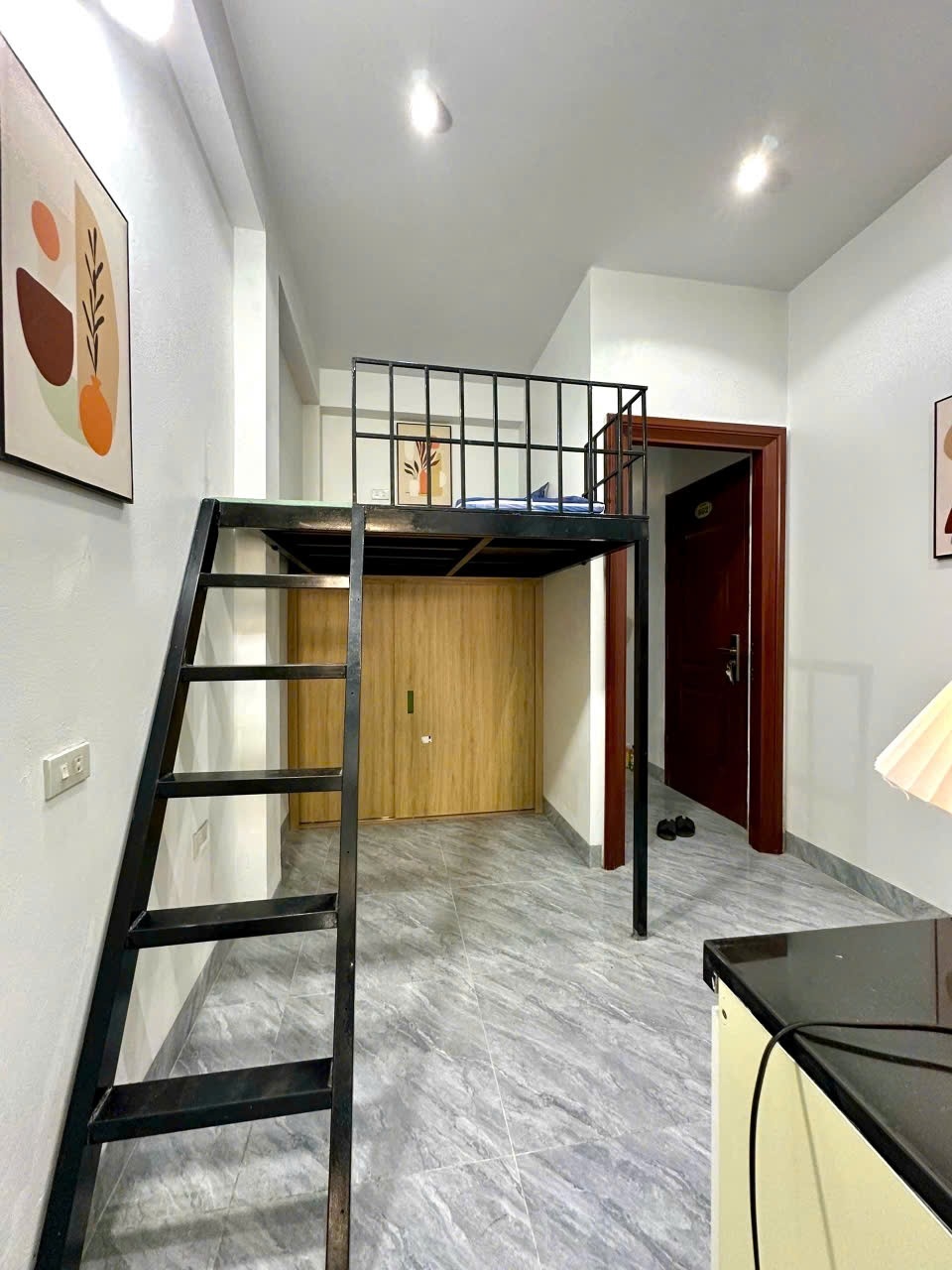 Phòng trọ Duplex 18m2 tại Shome Đỗ Đức Dục - Nam Từ Liêm - Phòng ngủ
