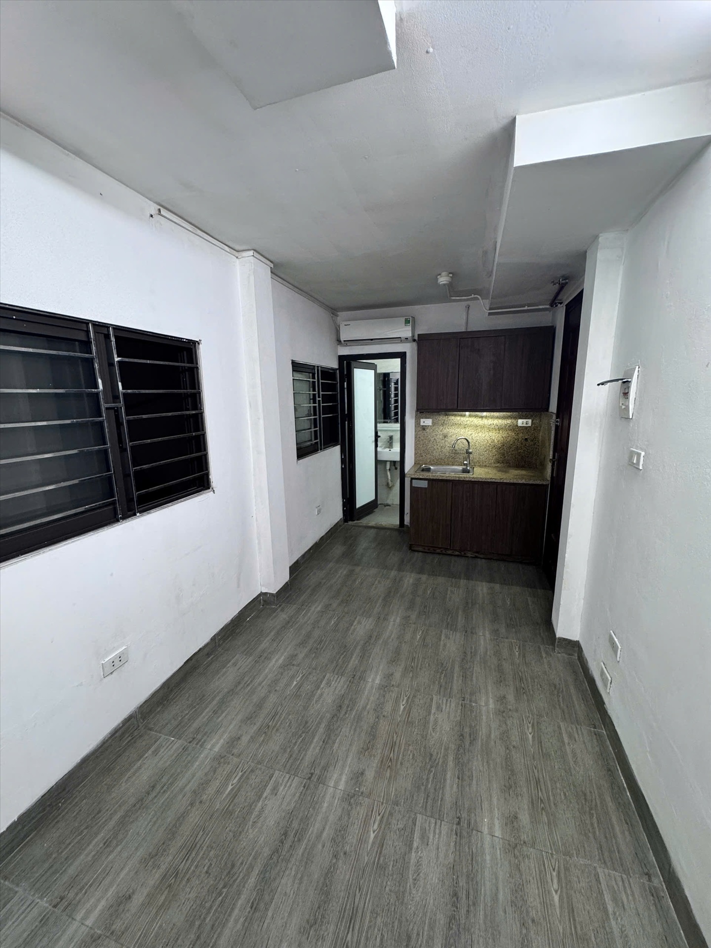 Phòng trọ Studio 20m2 tại Shome Pháo Đài Láng - Đống Đa - Phòng bếp