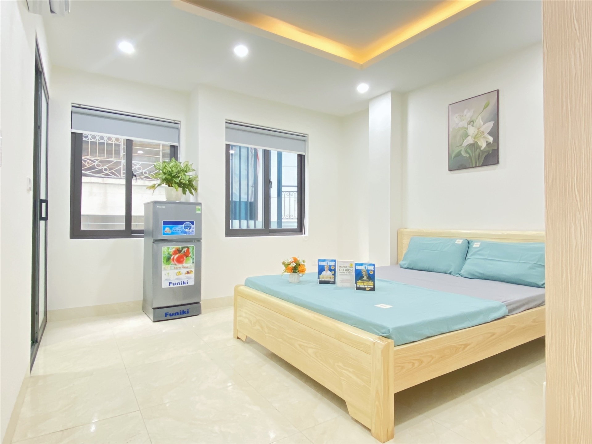 Phòng trọ 1 Phòng ngủ 20m2 tại Suha Home Chính Kinh - Thanh Xuân - Phòng ngủ