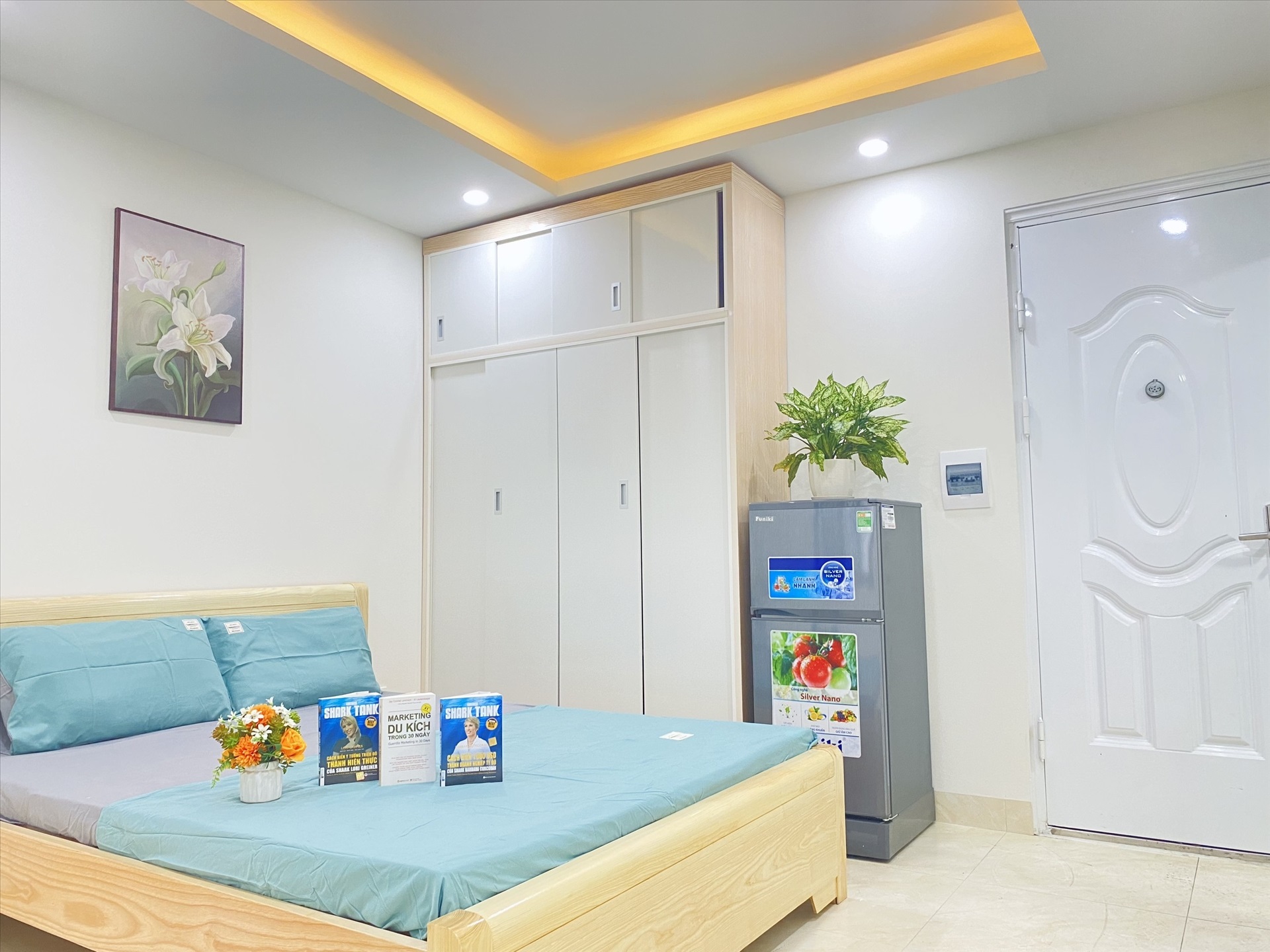 Phòng trọ 1 Phòng ngủ 20m2 tại Suha Home Chính Kinh - Thanh Xuân - Phòng ngủ
