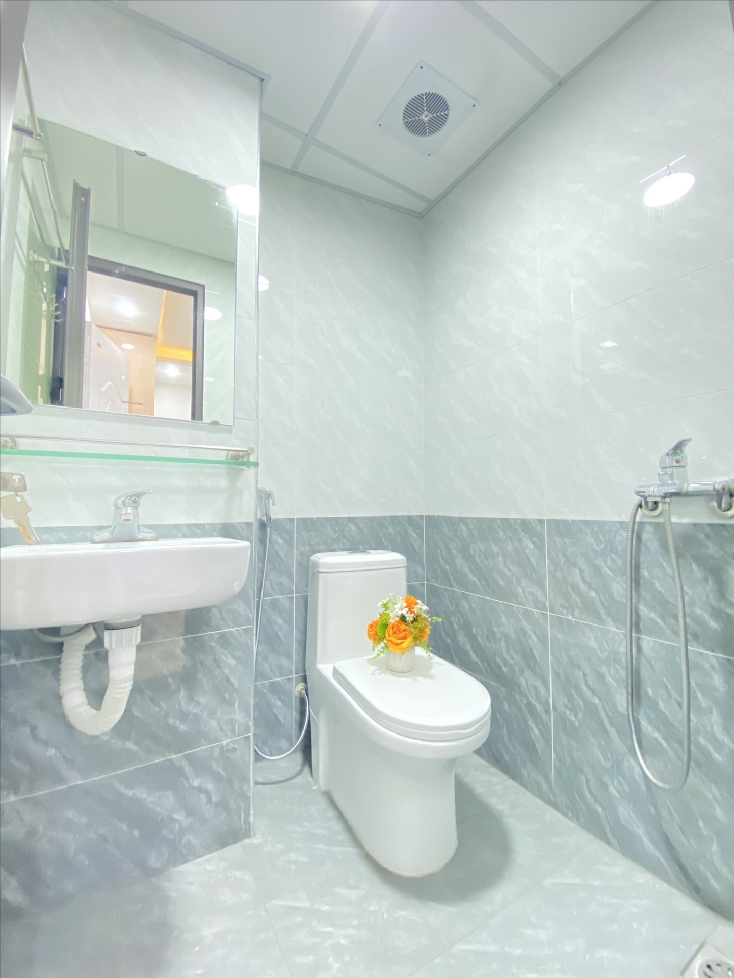 Phòng trọ 1 Phòng ngủ 20m2 tại Suha Home Chính Kinh - Thanh Xuân - Phòng tắm