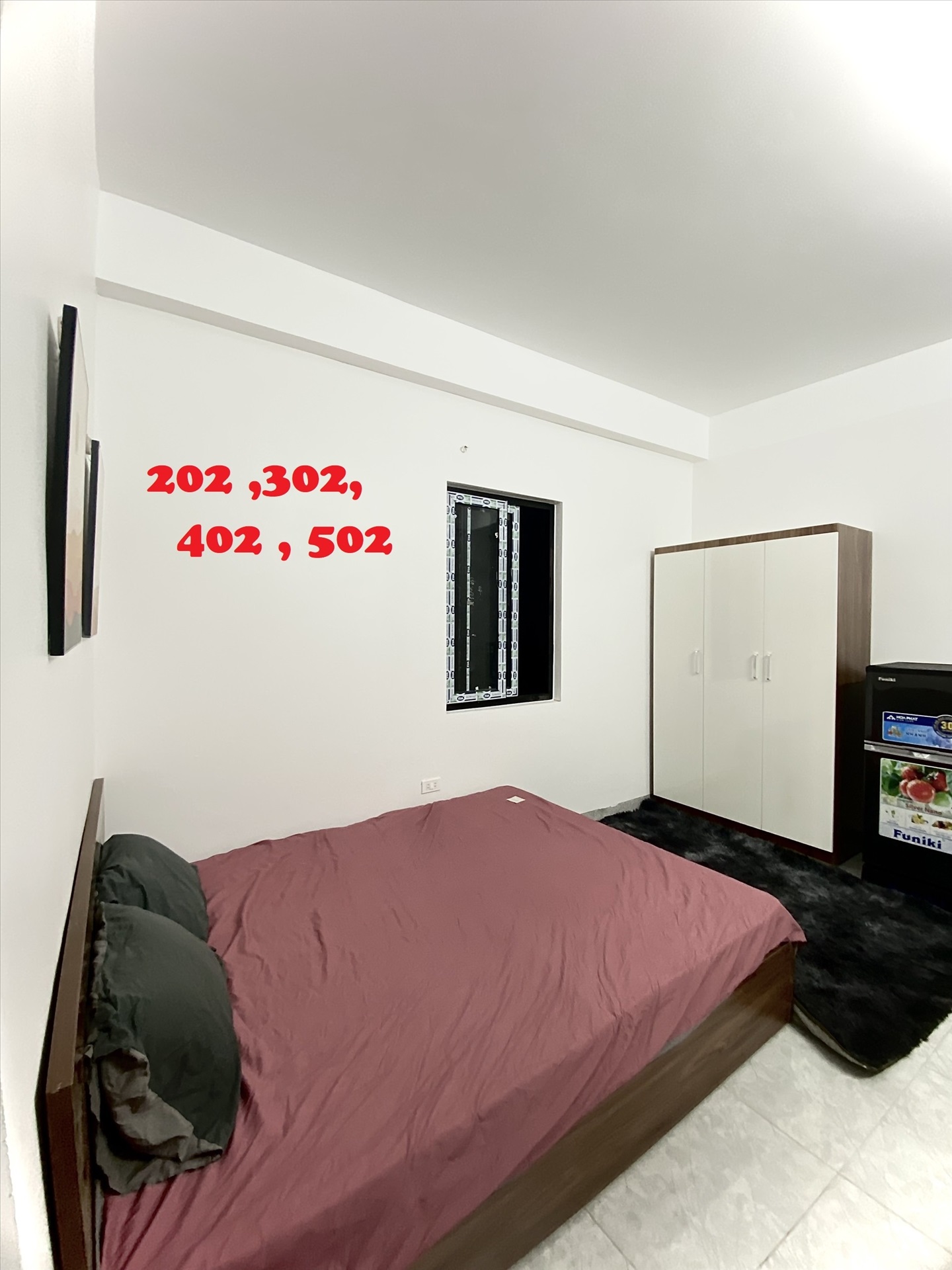 Phòng trọ Studio 25m2 tại DreamHouse Trần Thái Tông - Cầu Giấy - Phòng ngủ
