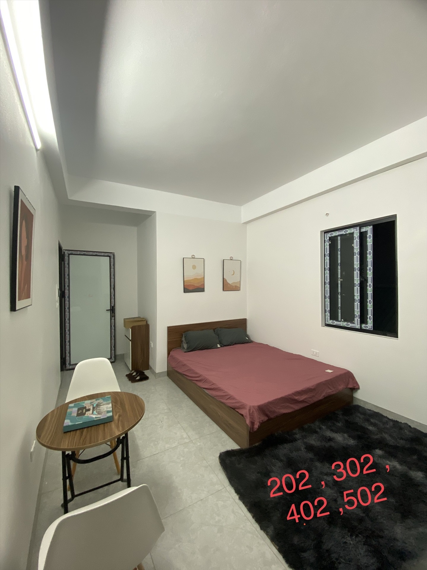 Phòng trọ Studio 25m2 tại DreamHouse Trần Thái Tông - Cầu Giấy - Phòng ngủ