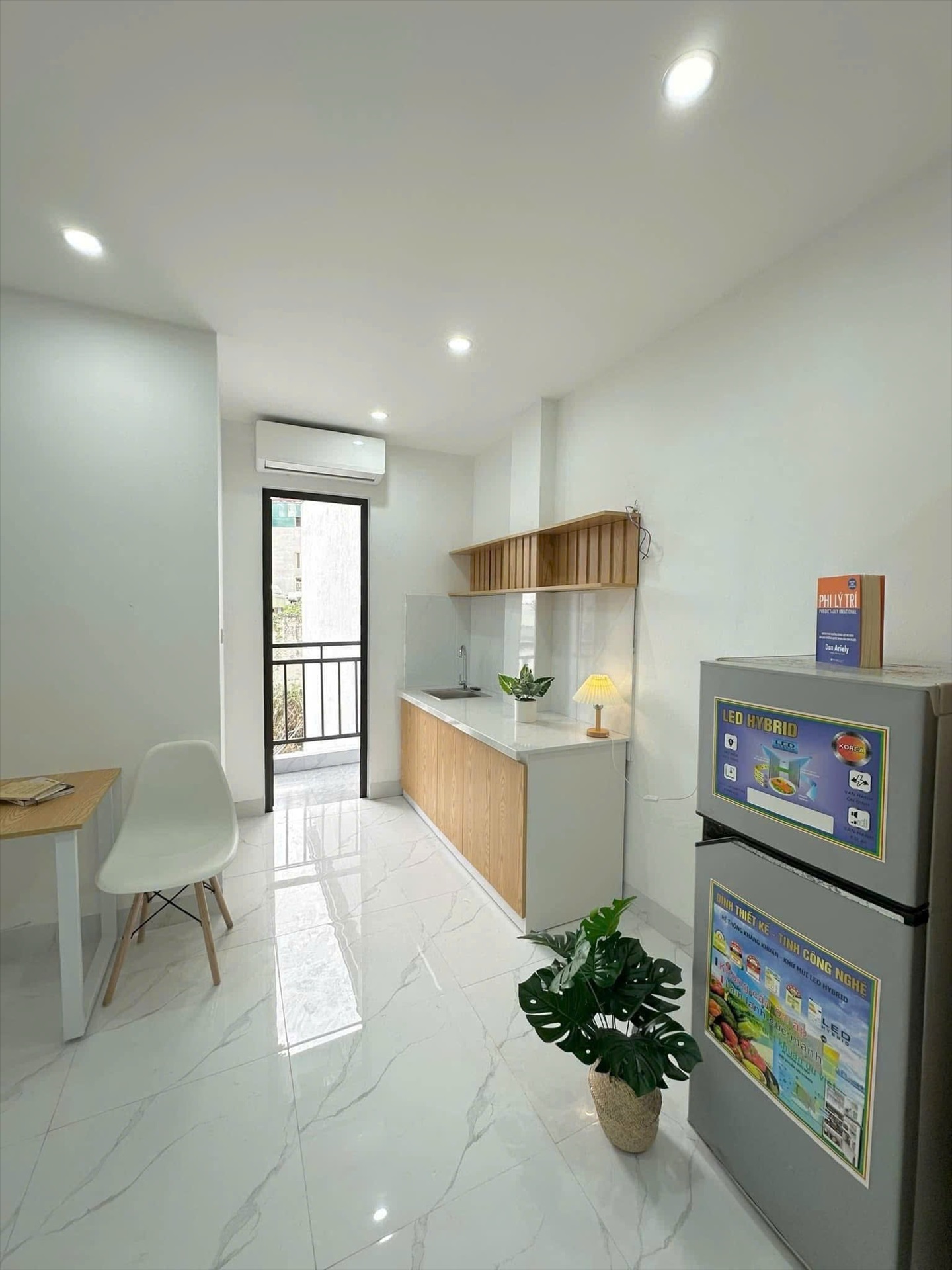 Phòng trọ Studio 25m2 tại CH Home Phú Mỹ - Nam Từ Liêm - Phòng bếp