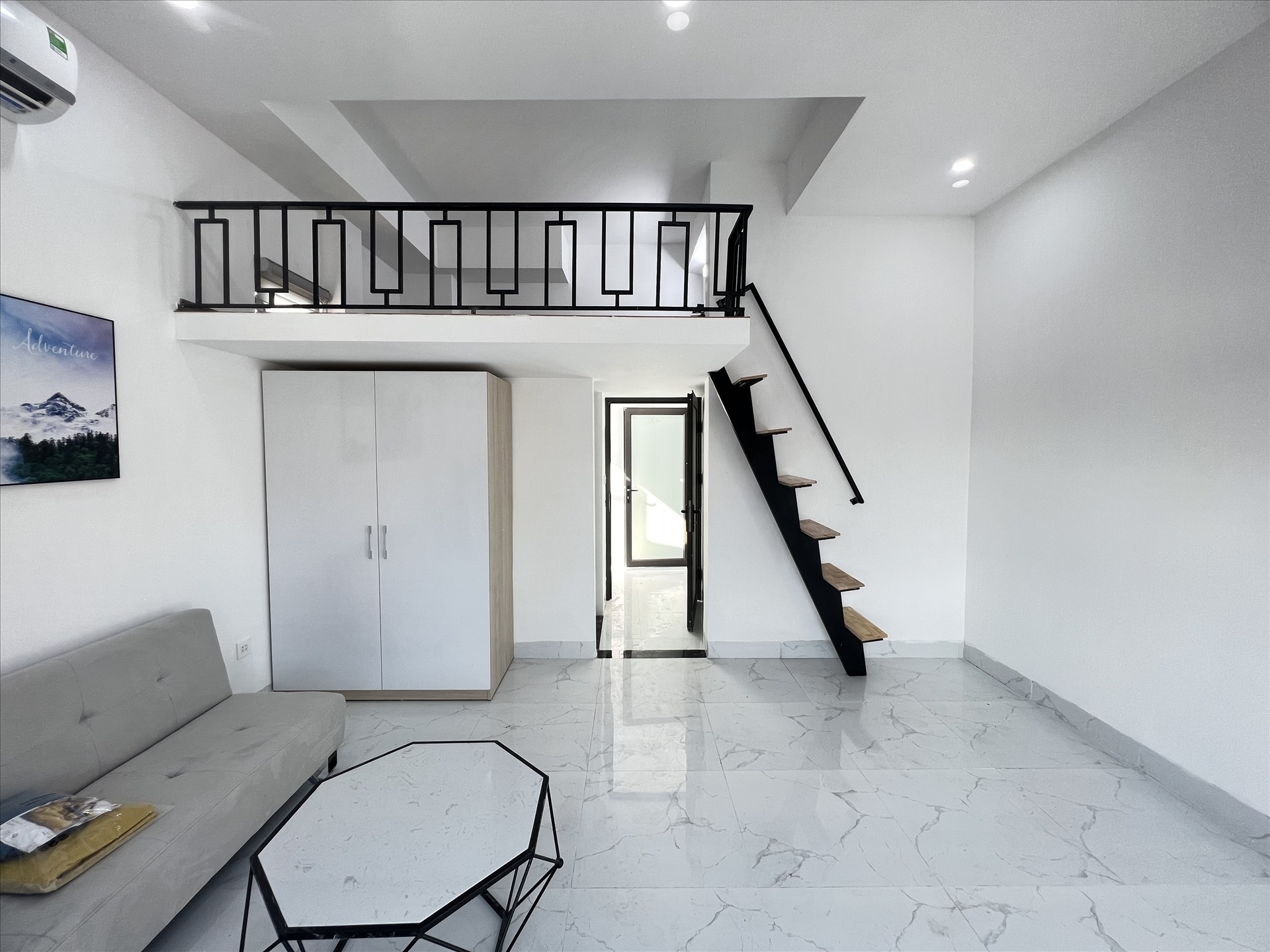 Phòng trọ Duplex 30m2 tại CTC Home 1 Trương Định - Hoàng Mai - Phòng ngủ