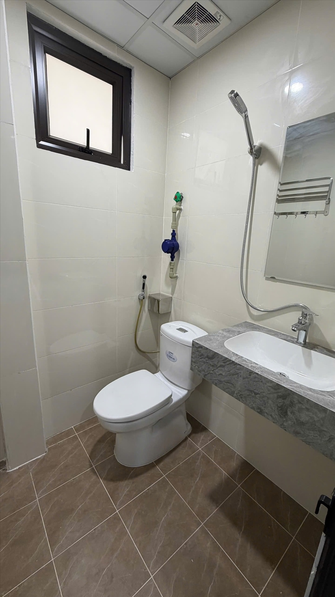 Phòng trọ Studio 25m2 tại CTC Home Phú Mỹ - Nam Từ Liêm - Phòng tắm
