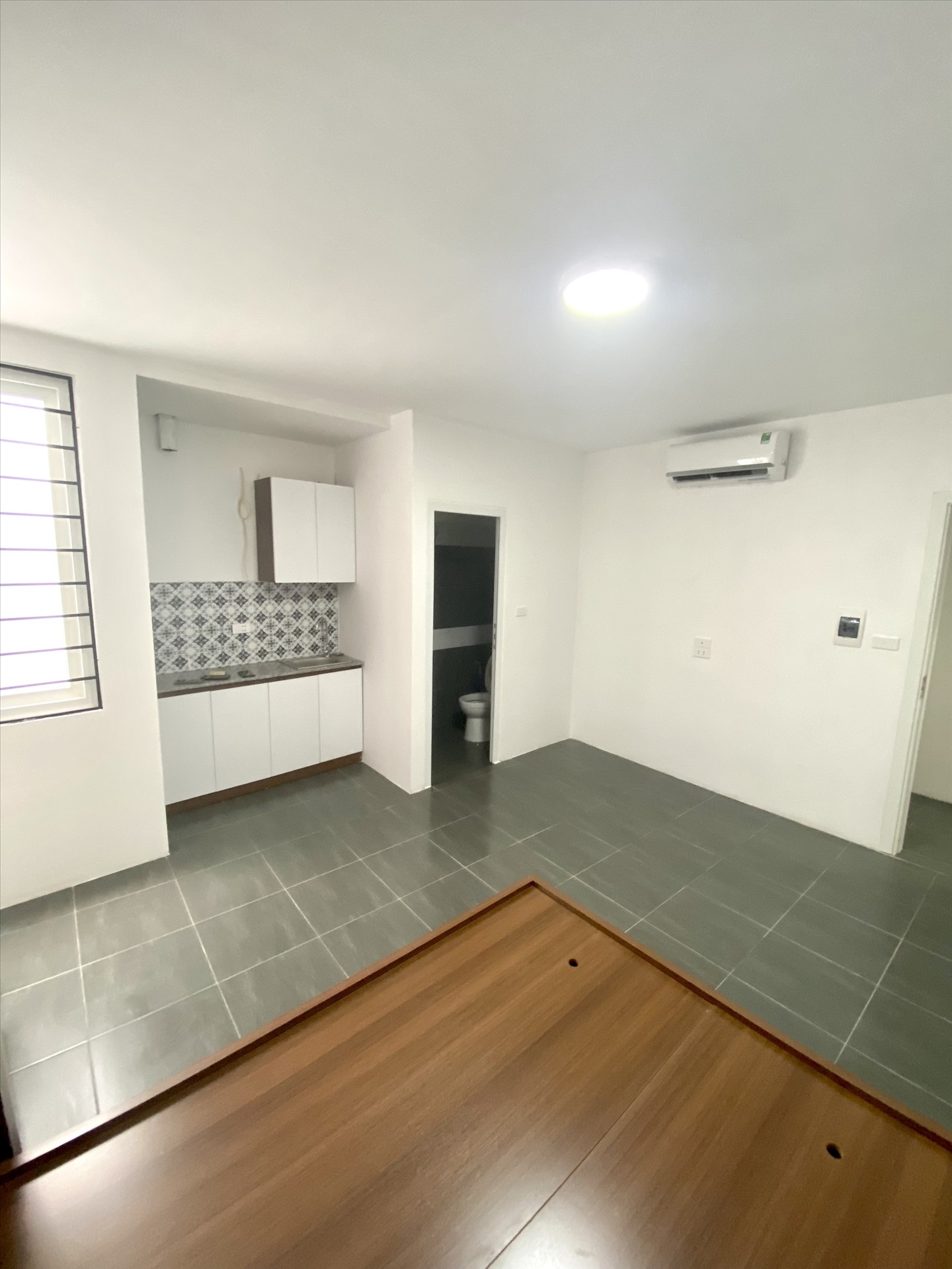 Phòng trọ Studio 20m2 tại NV Home 1 Võ Chí Công - Cầu Giấy - Phòng bếp