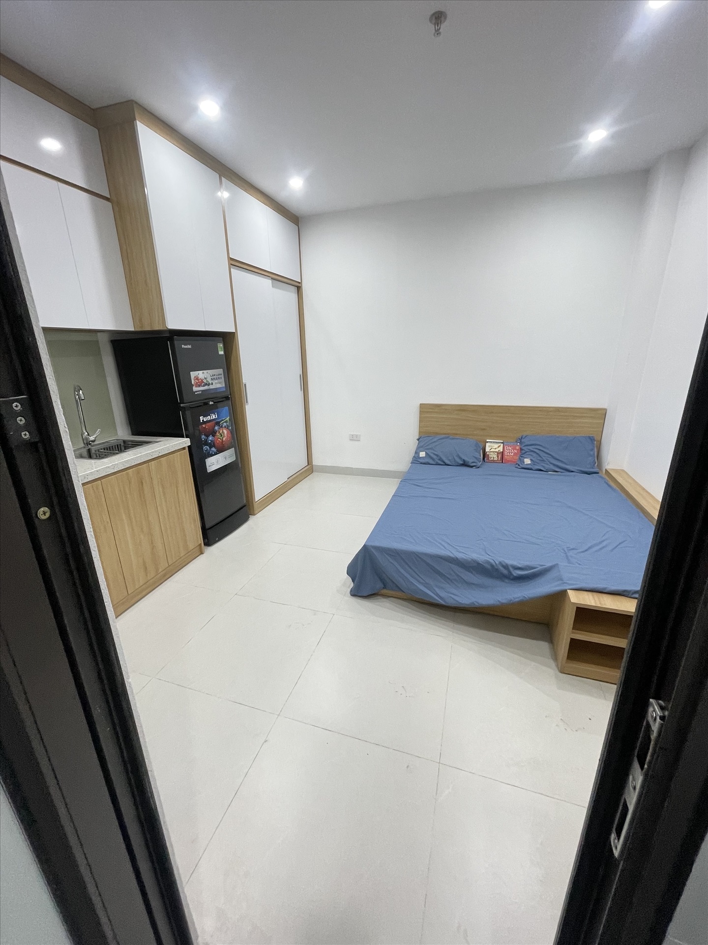 Phòng trọ Studio 25m2 tại Friends Team Vương Thừa Vũ - Thanh Xuân - Phòng ngủ
