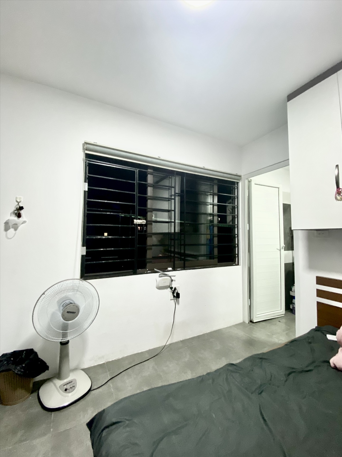 Phòng trọ Studio 17m2 tại NV Home Hoàng An - Đống Đa - Phòng ngủ