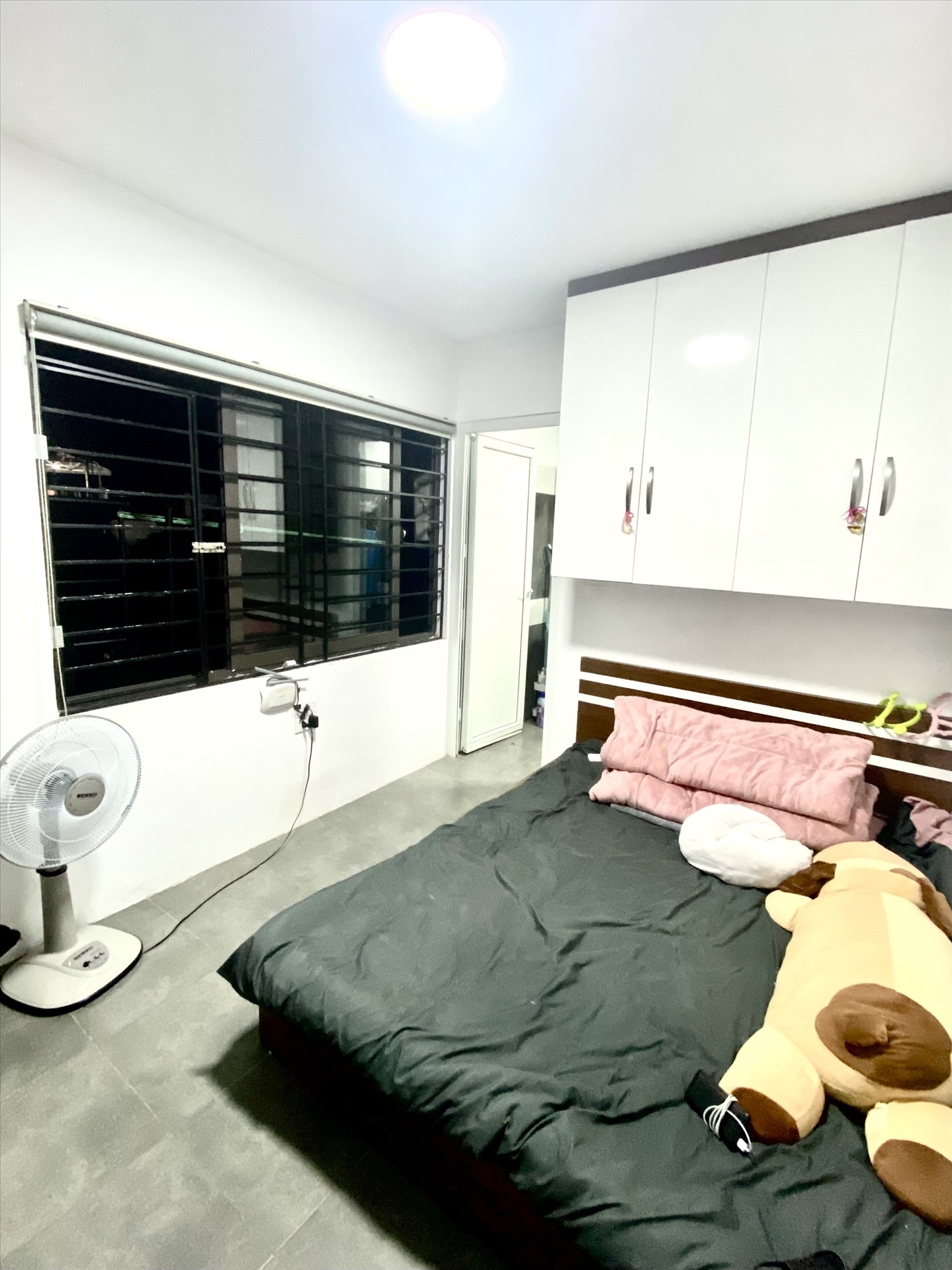 Phòng trọ Studio 17m2 tại NV Home Hoàng An - Đống Đa - Phòng ngủ