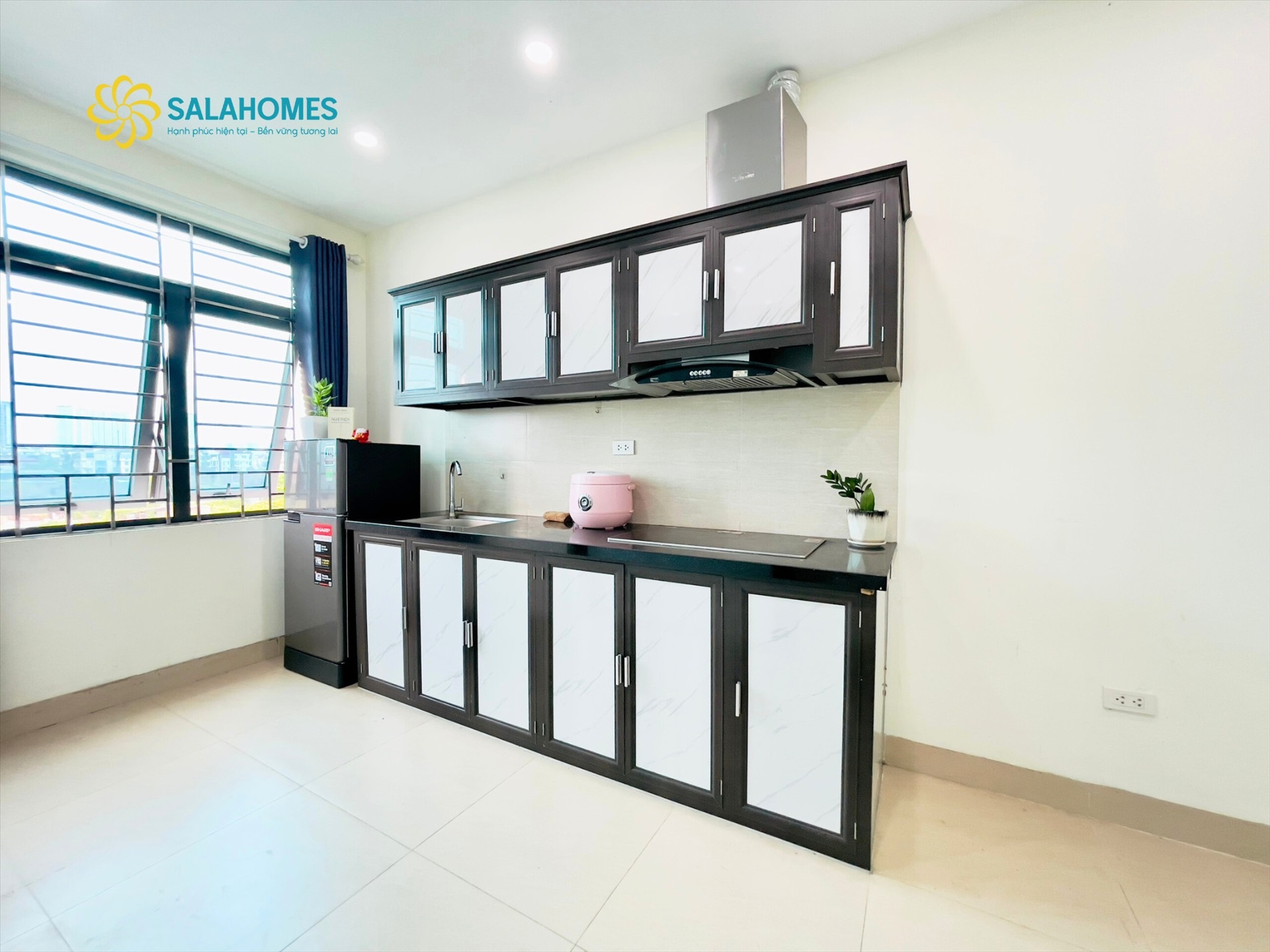 Phòng trọ 1 Phòng ngủ 35m2 tại Salahomes 3 Bùi Xương Trạch - Thanh Xuân - Phòng bếp