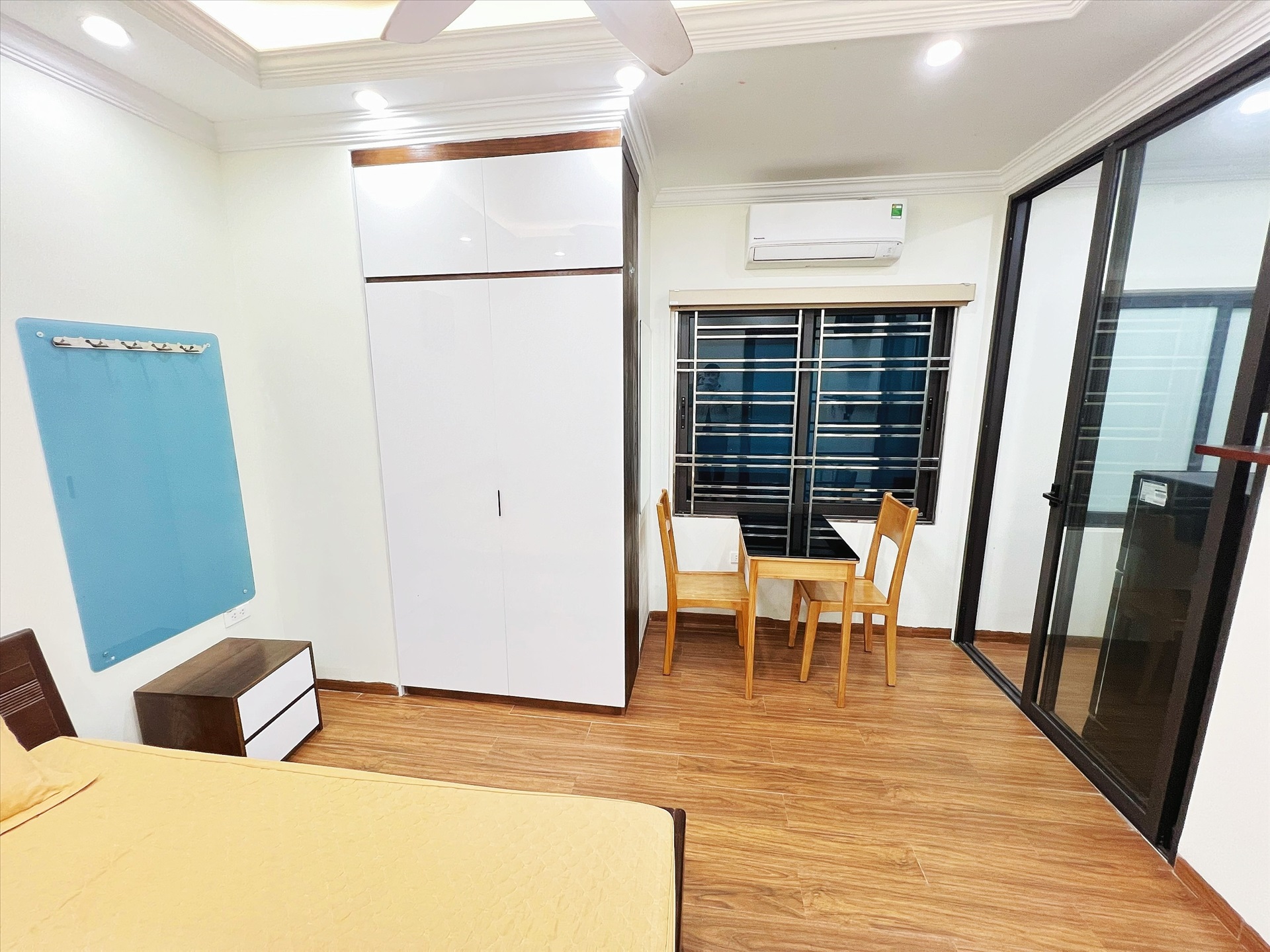 Phòng trọ Studio 26m2 tại NV Home Mỹ Đình - Nam Từ Liêm - Phòng khách