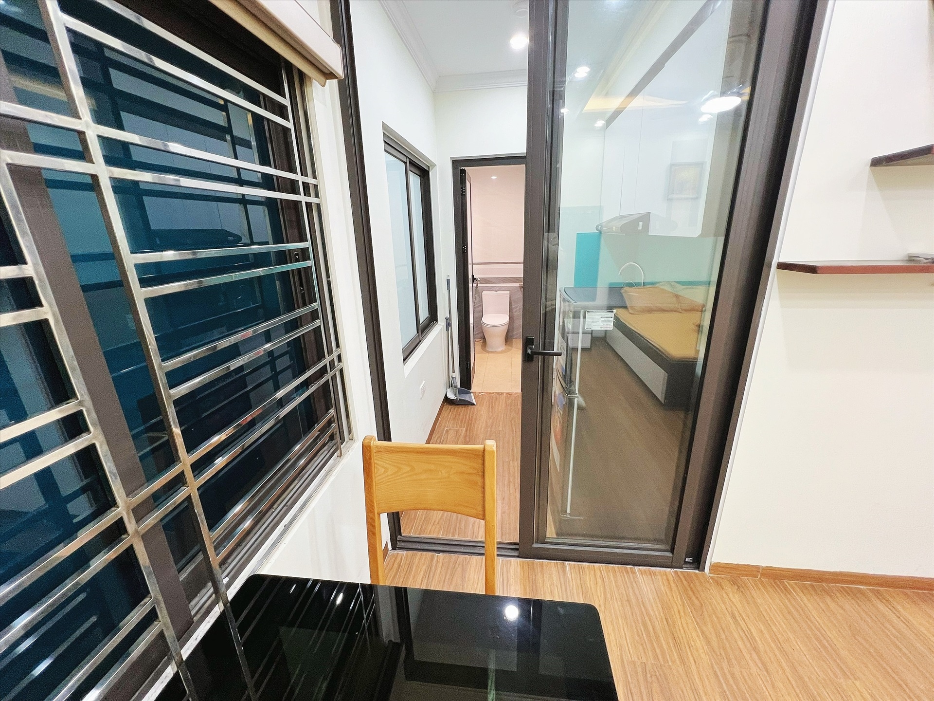 Phòng trọ Studio 26m2 tại NV Home Mỹ Đình - Nam Từ Liêm - Phòng bếp