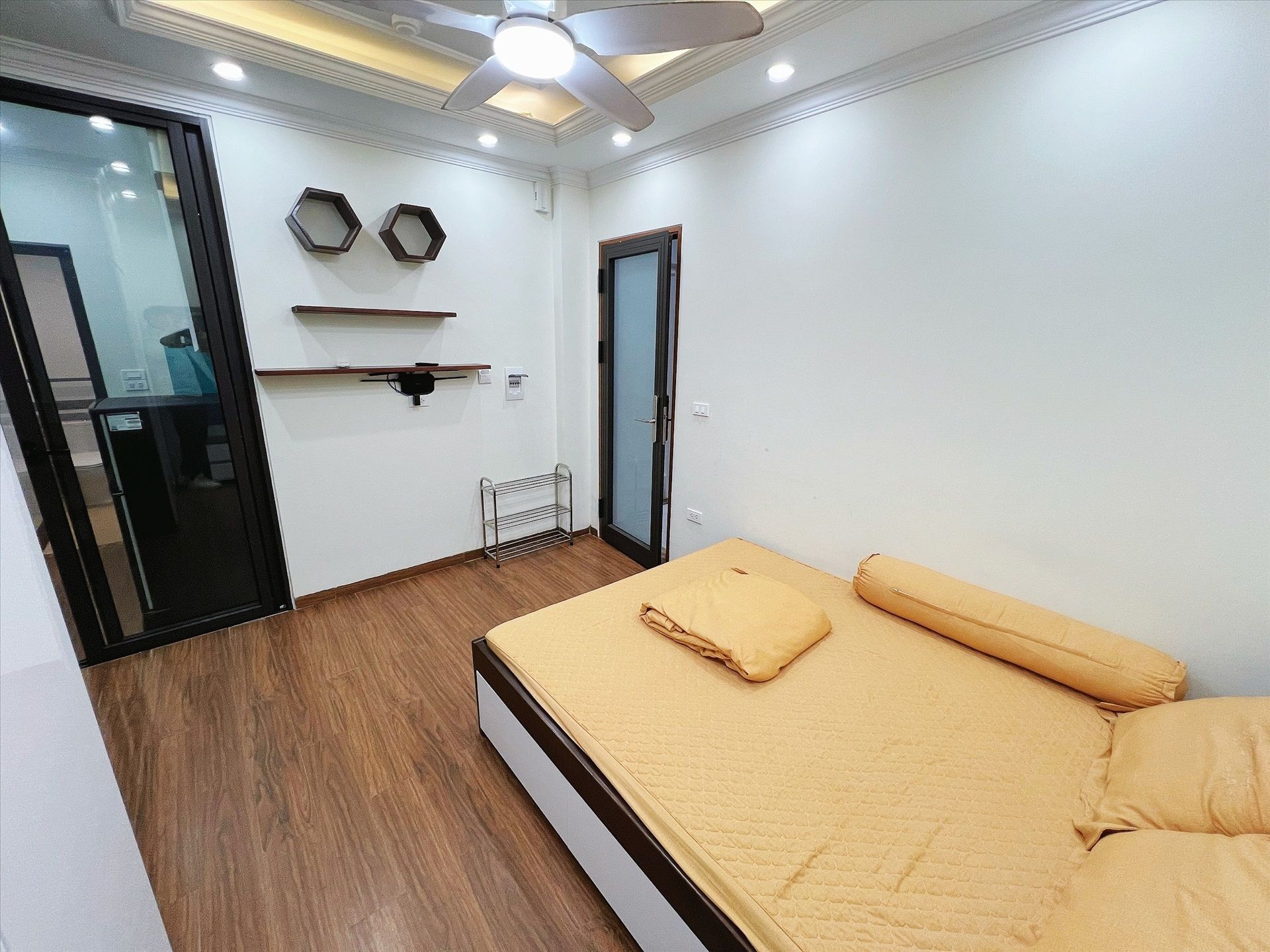 Phòng trọ Studio 26m2 tại NV Home Mỹ Đình - Nam Từ Liêm - Phòng ngủ